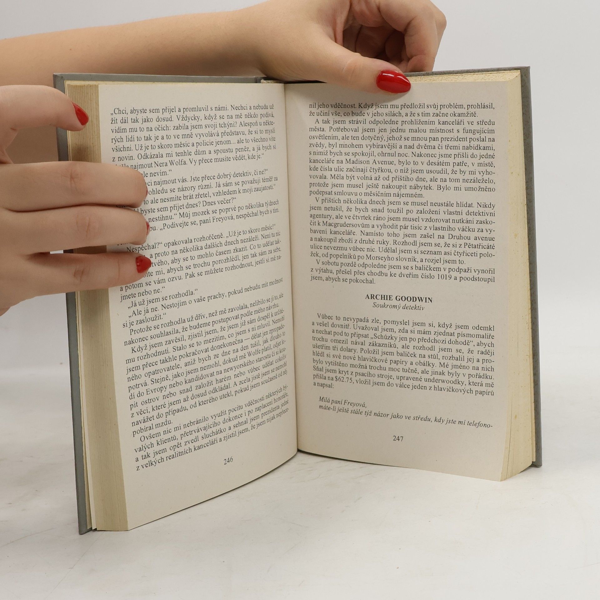 Rex Stout Tři případy z pískovcového domu