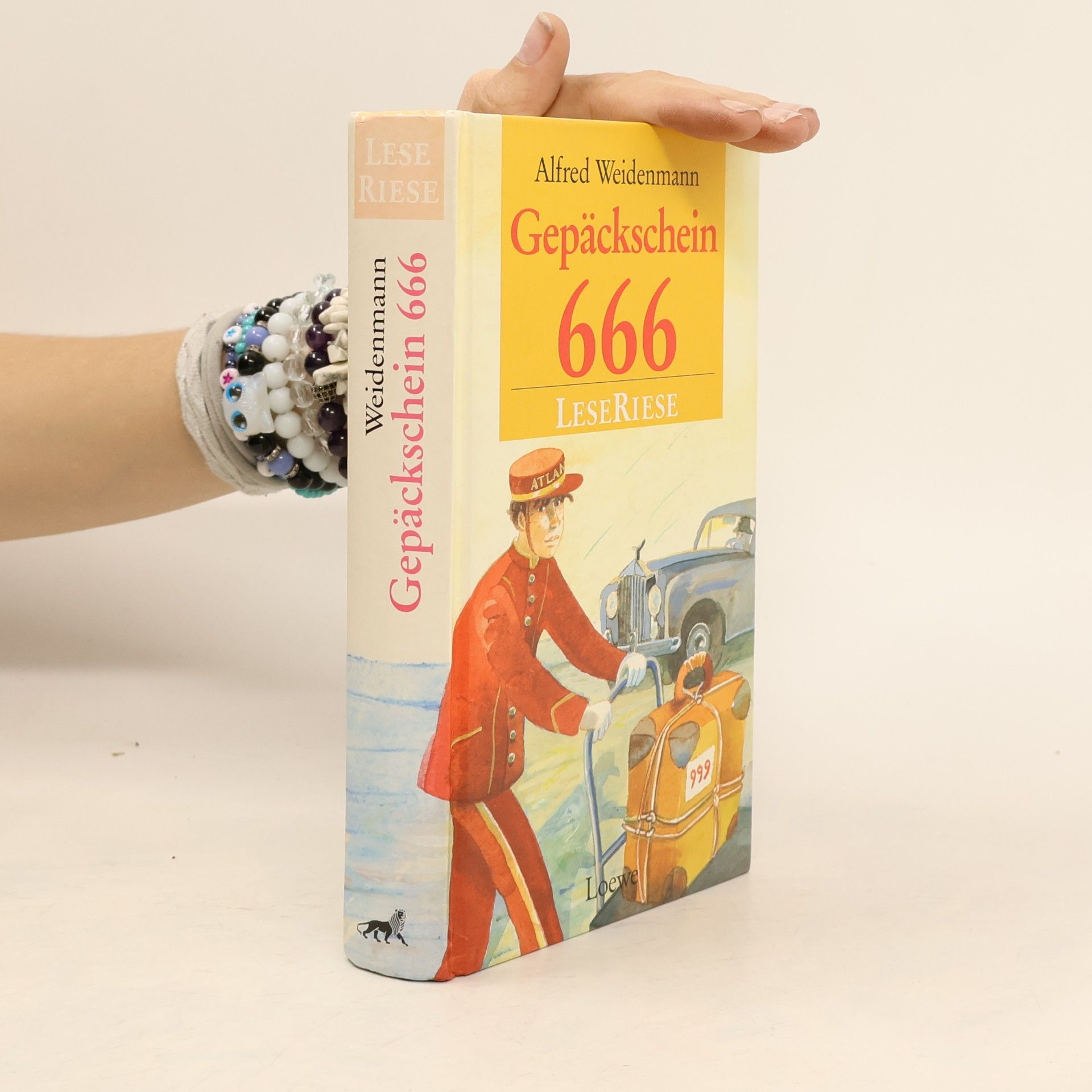 Alfred Weidenmann Gepäckschein 666
