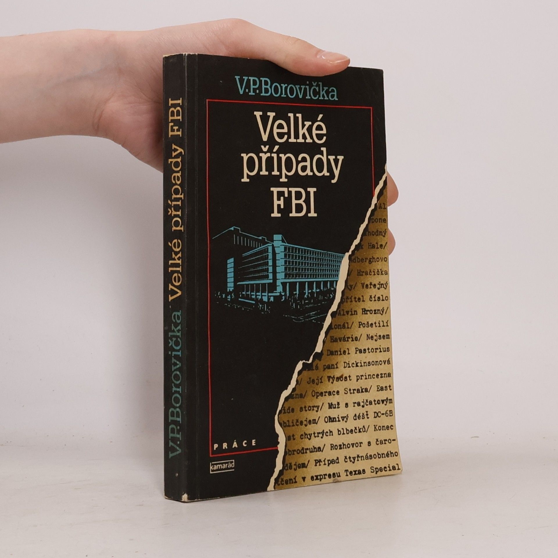 Václav Pavel Borovička Velké případy FBI