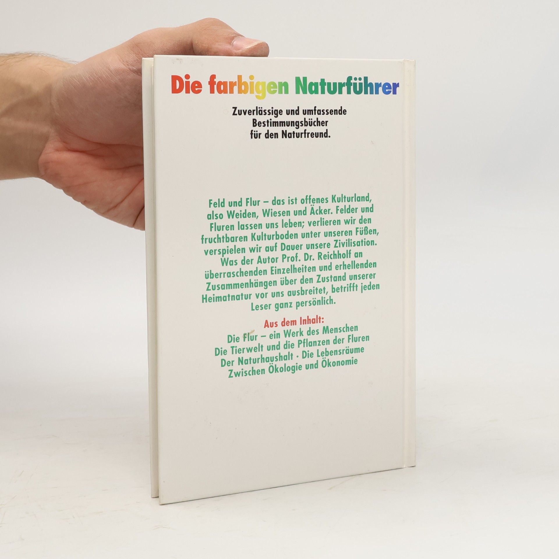 Collectif d'auteurs Die farbigen Naturführer. Feld und Flur