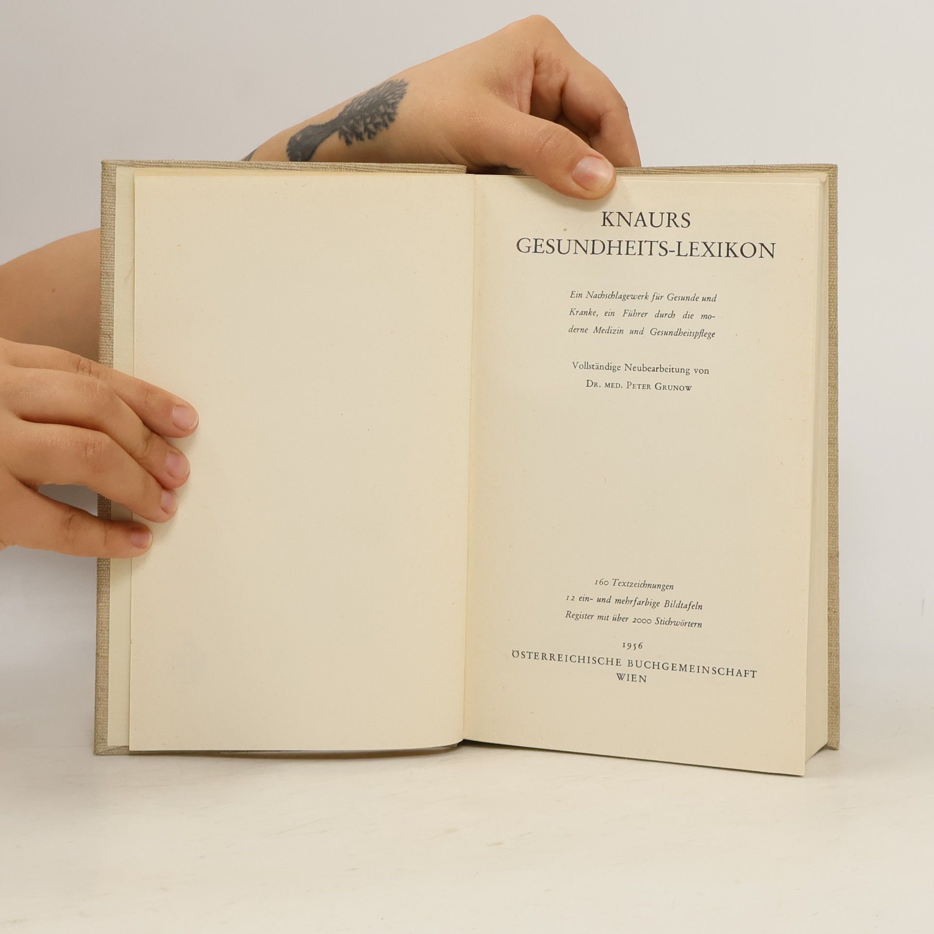 Peter Grunow Knaurs Gesundheits Lexikon