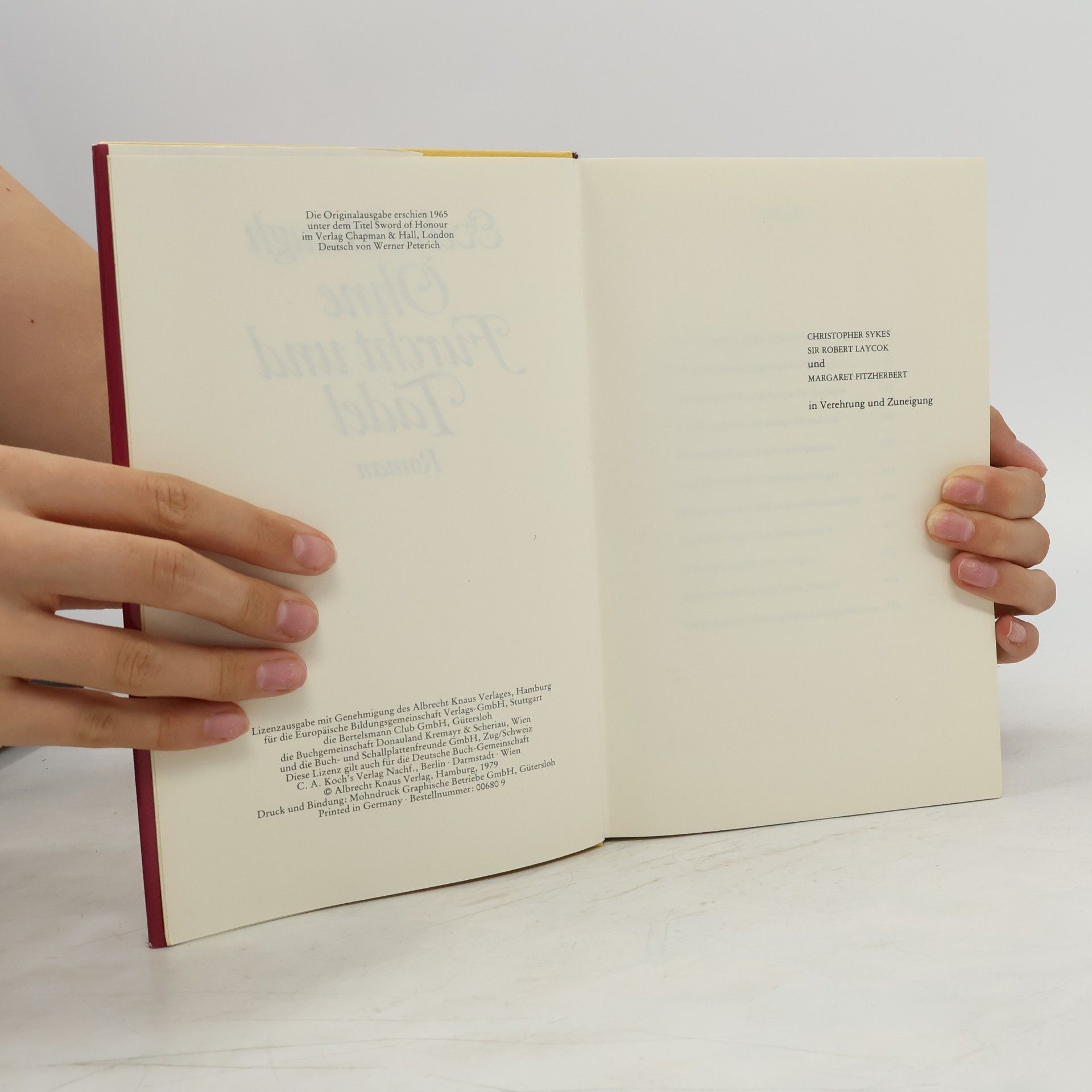 Evelyn Waugh Ohne Furcht und Tadel
