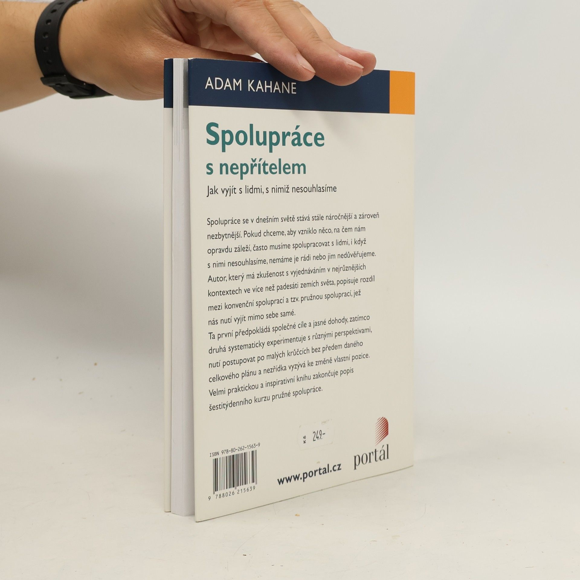 Adam Kahane Spolupráce s nepřítelem