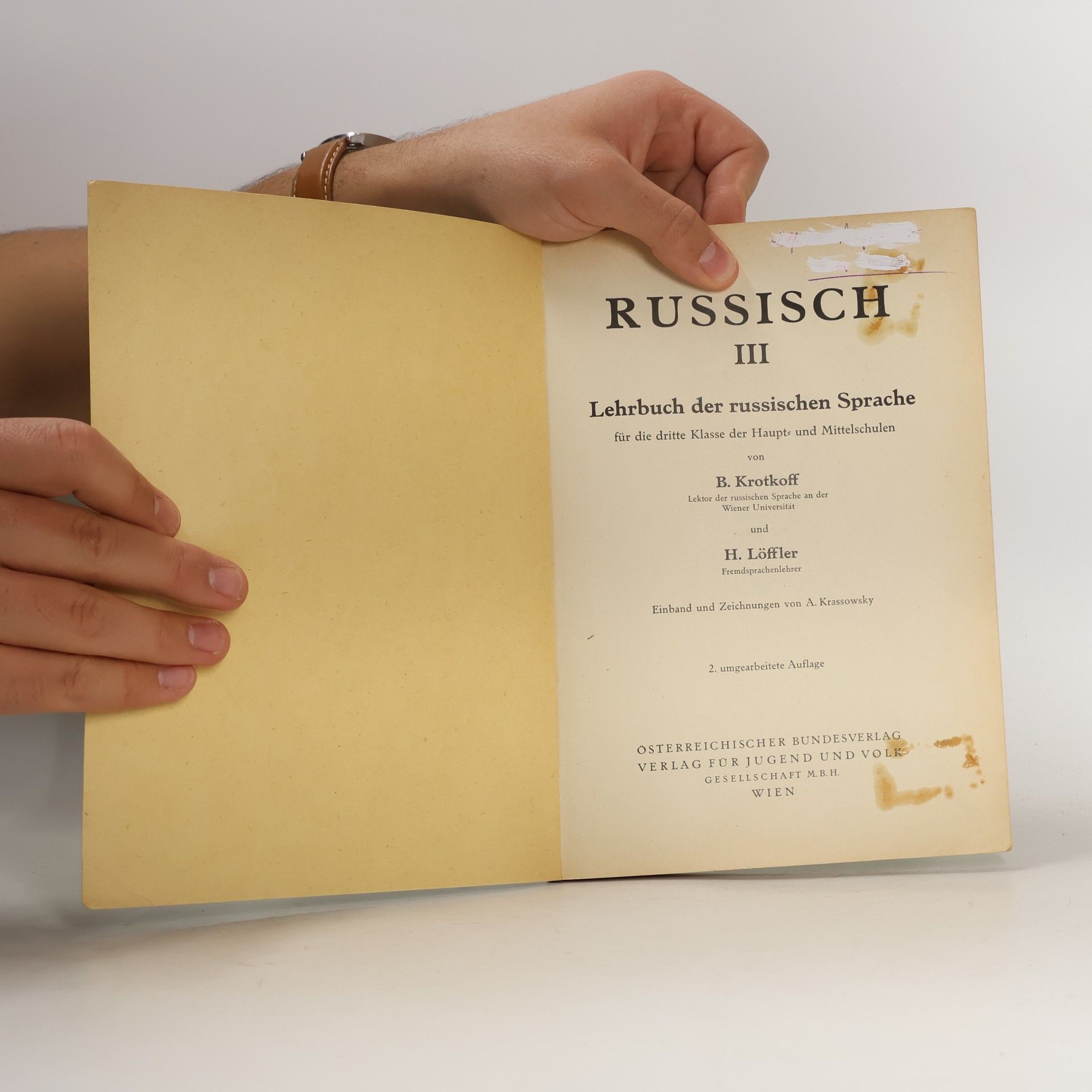 Kolektiv autorů Russisch III – Lehrbuch der russischen Sprache