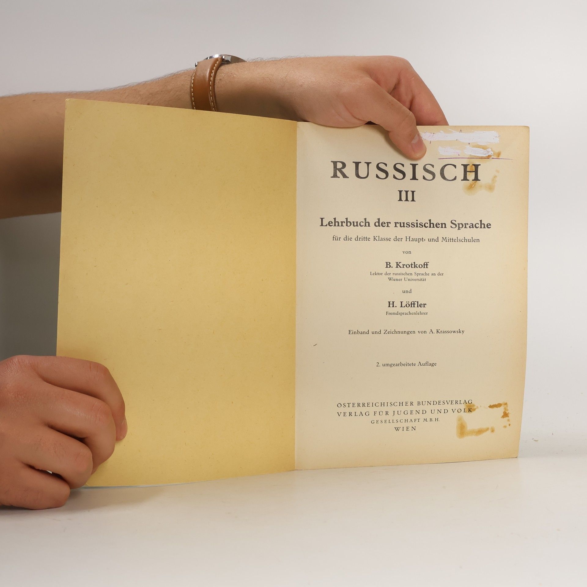 Kolektiv autorů Russisch III – Lehrbuch der russischen Sprache