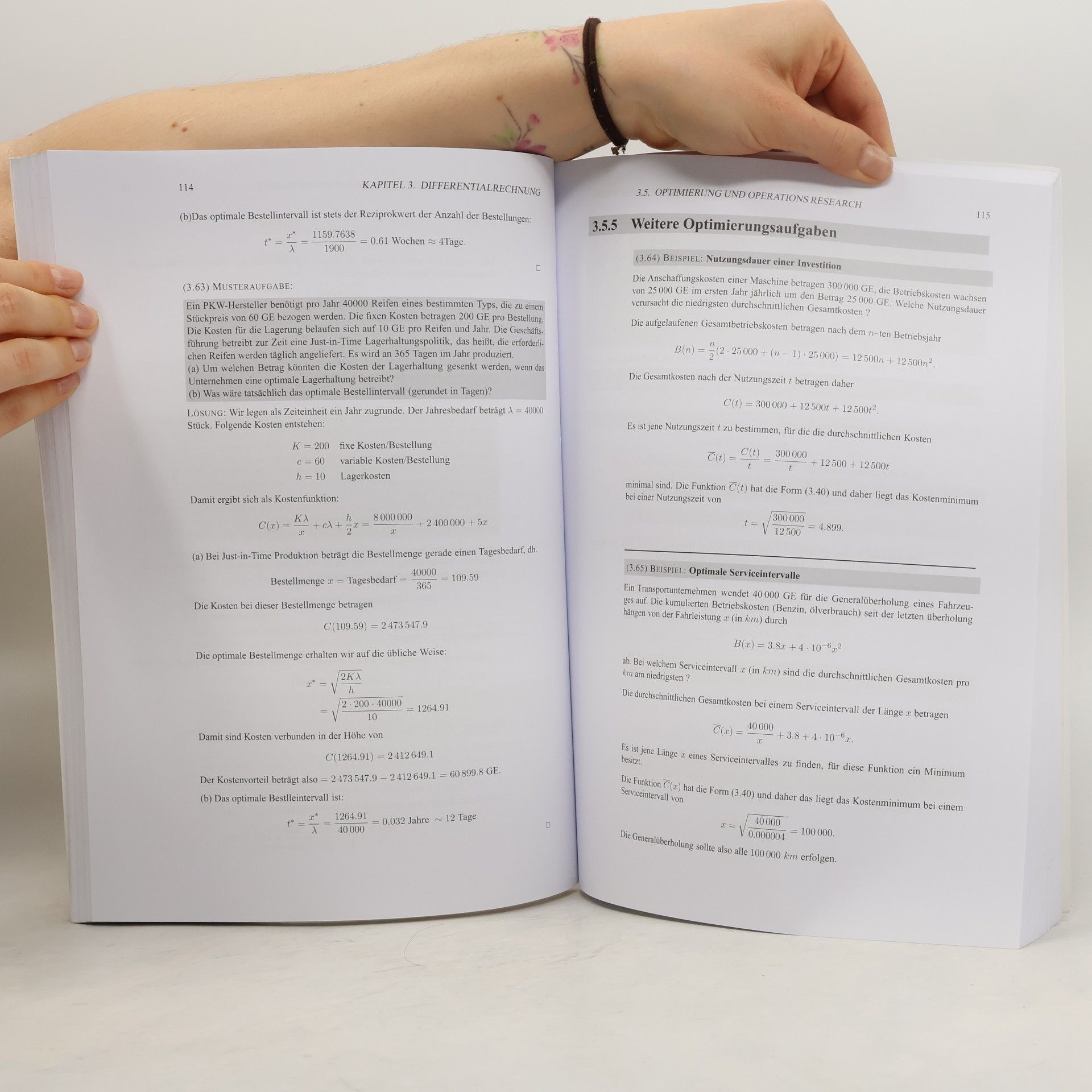 Walter Böhm  Mathematik für Wirtschaft und Management