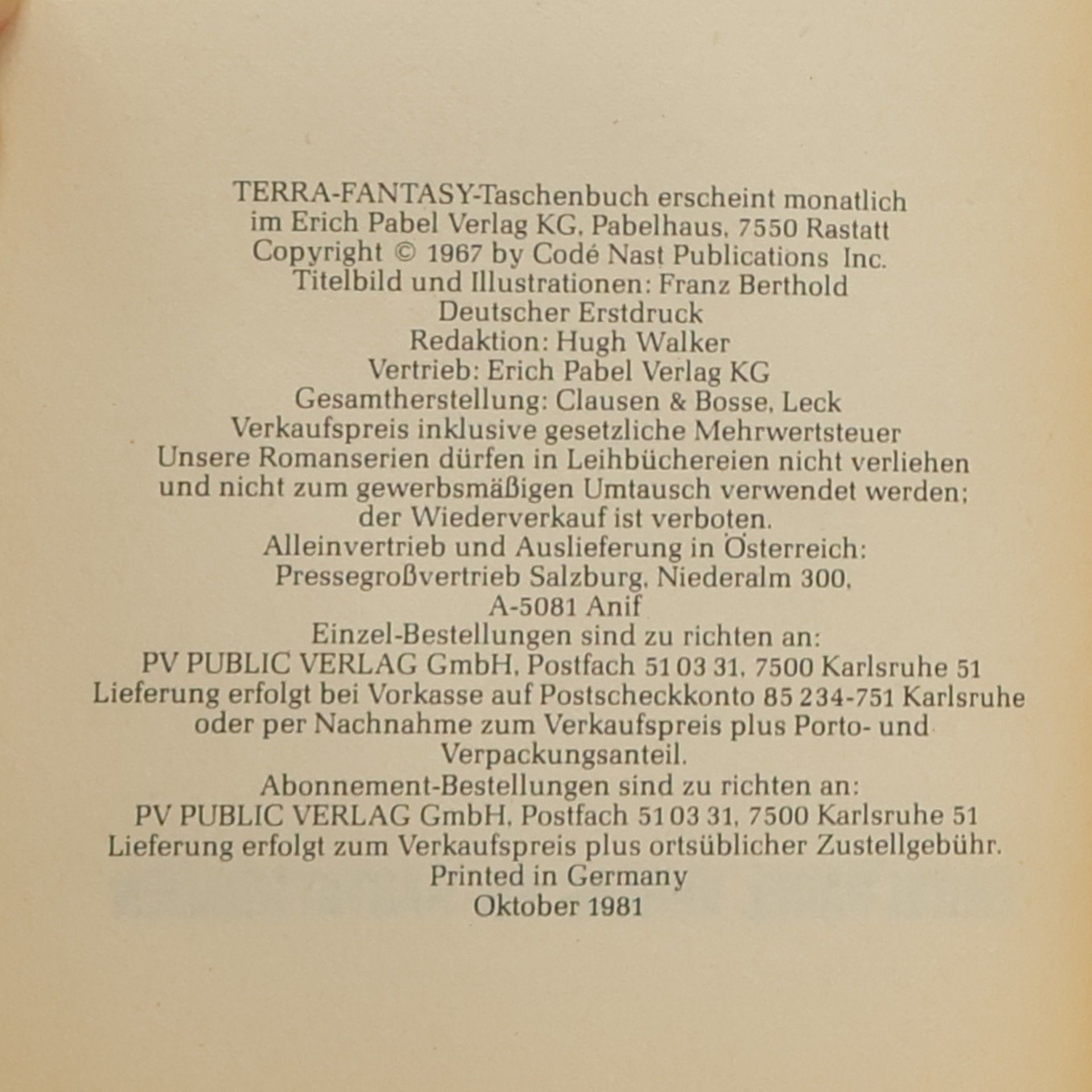 Norvell W. Page Söhne des Bärengottes