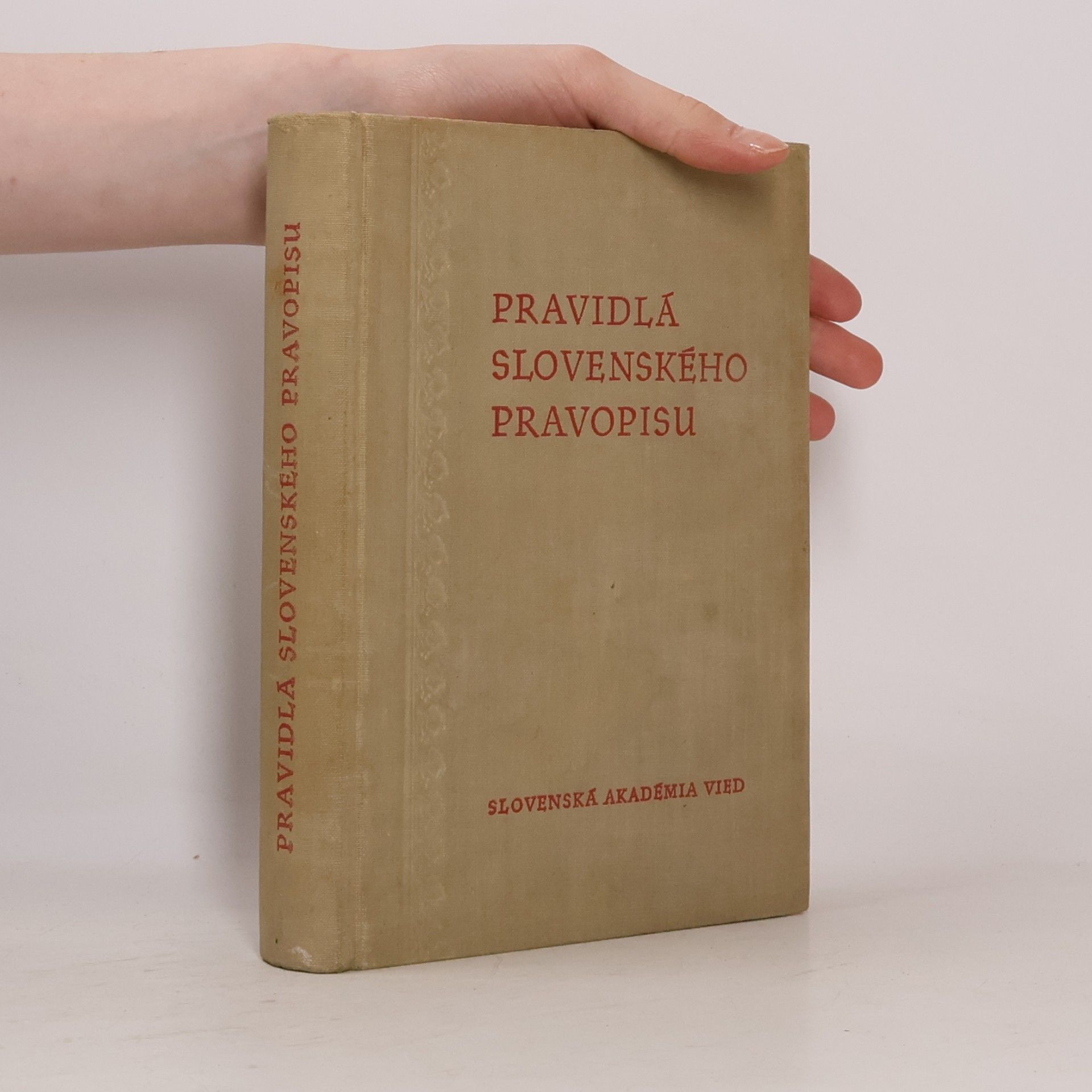 Various authors Pravidlá slovenského pravopisu