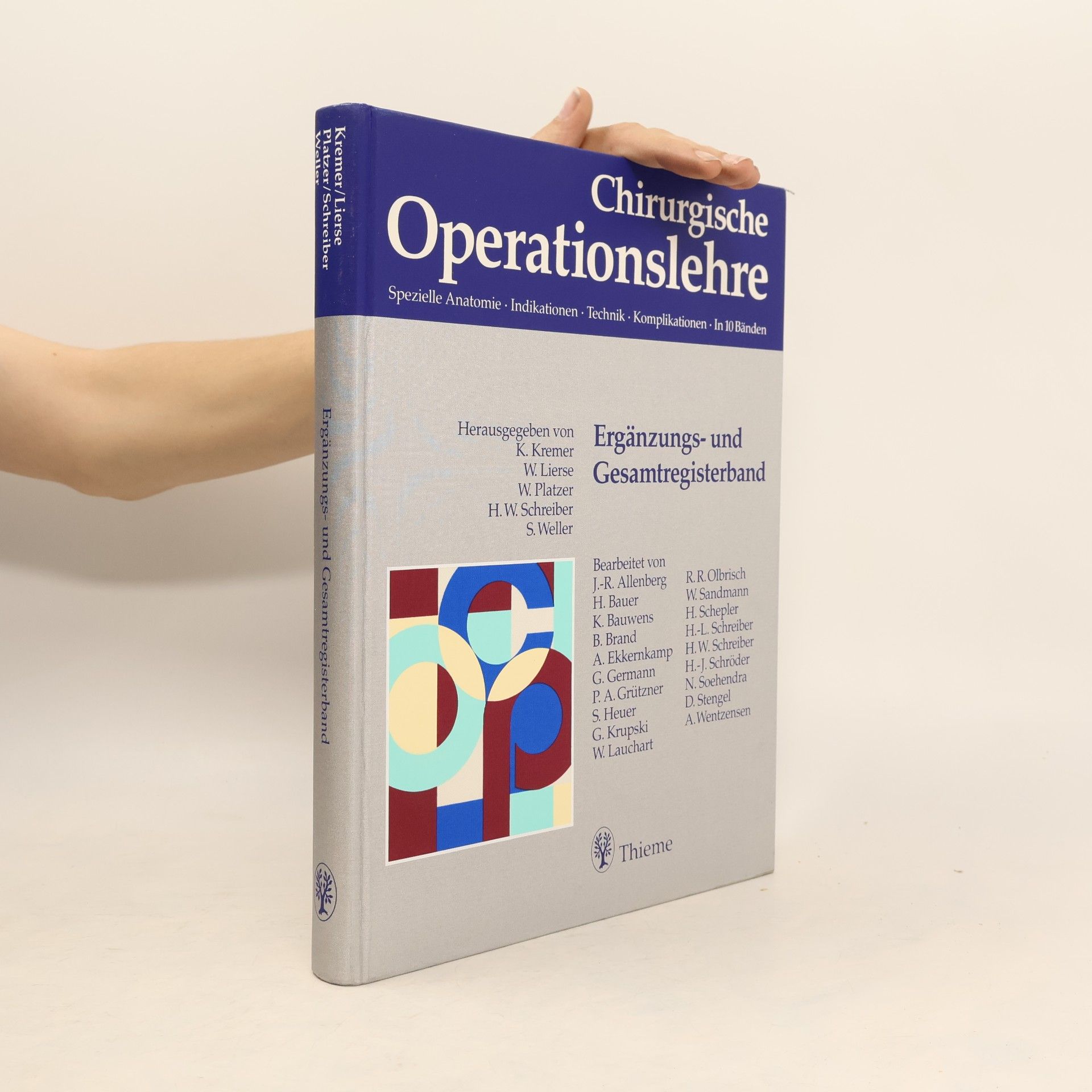 Jens Rainer Allenberg Chirurgische Operationslehre