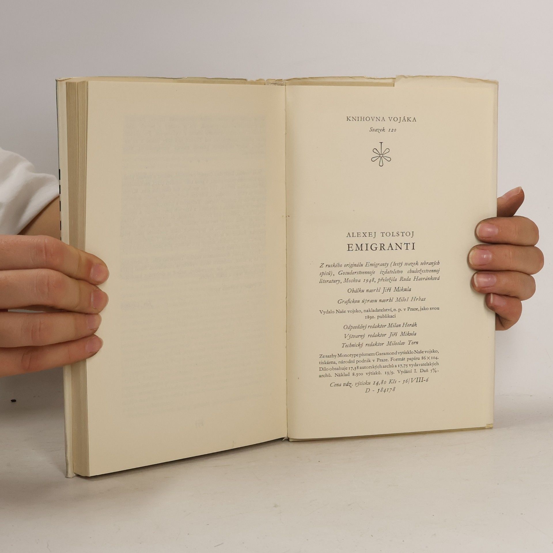 Alexei Nikolajewitsch Tolstoi Emigranti