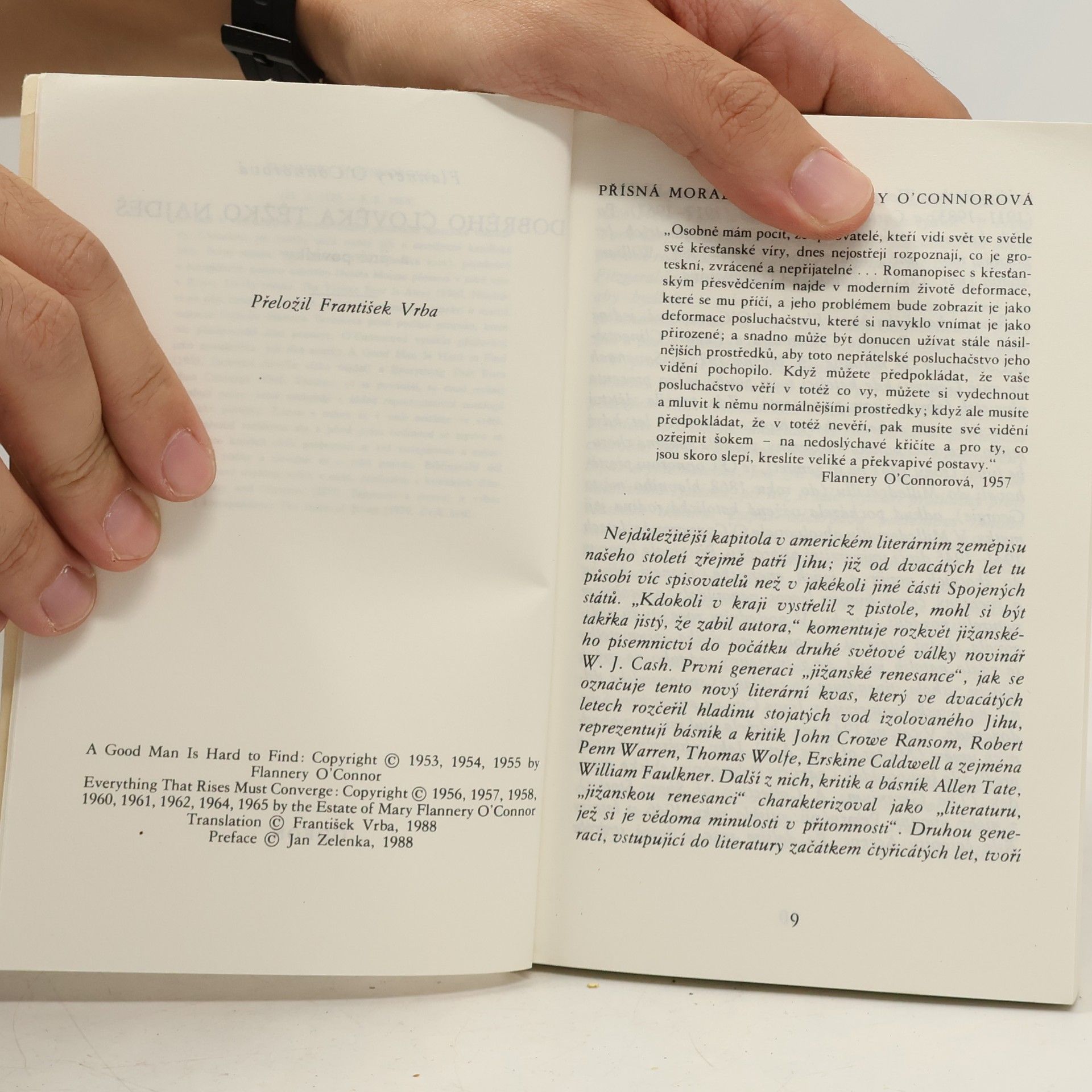 Flannery O. Connor Dobrého člověka těžko najdeš