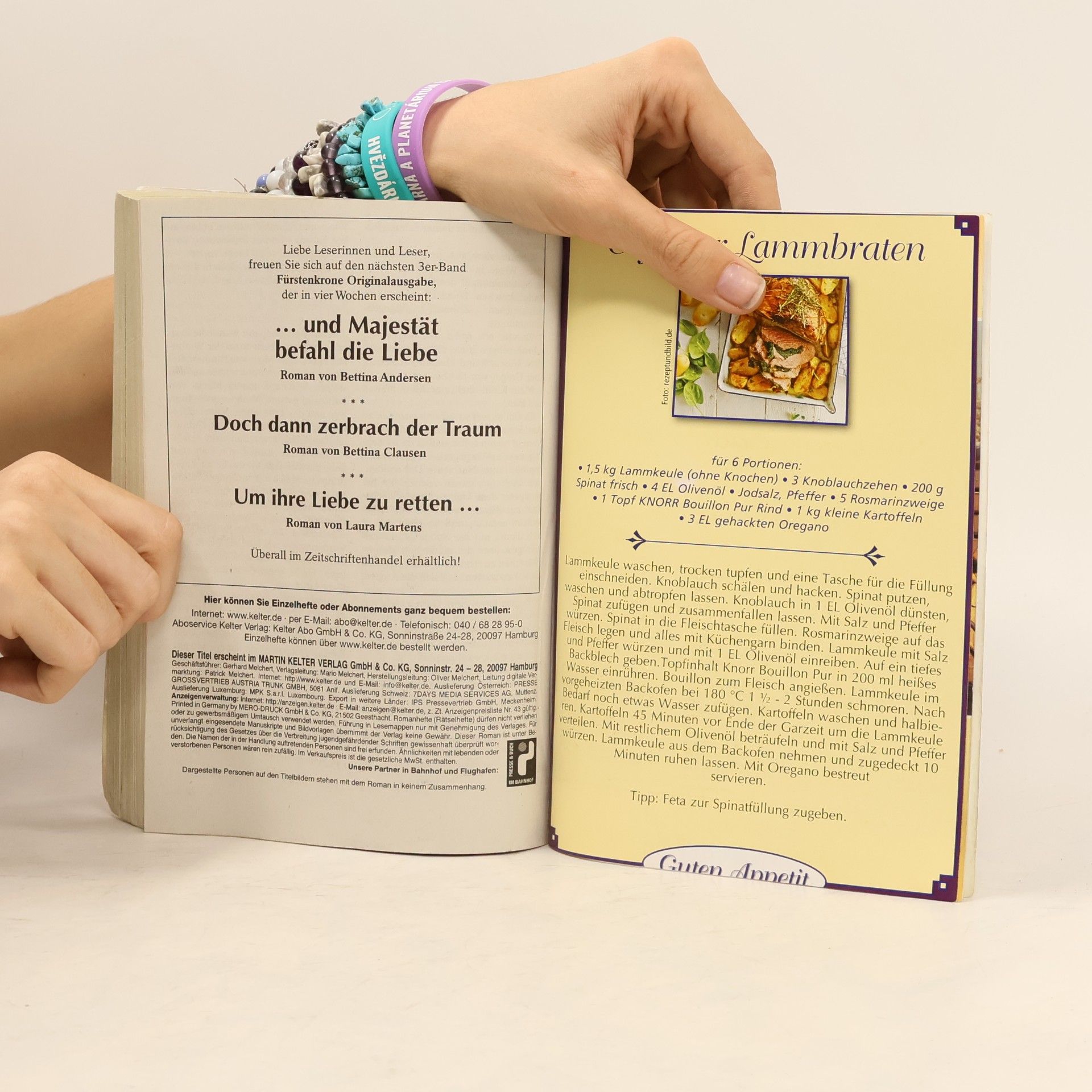 Bettina Andersen 5 Romane in großer Schrift