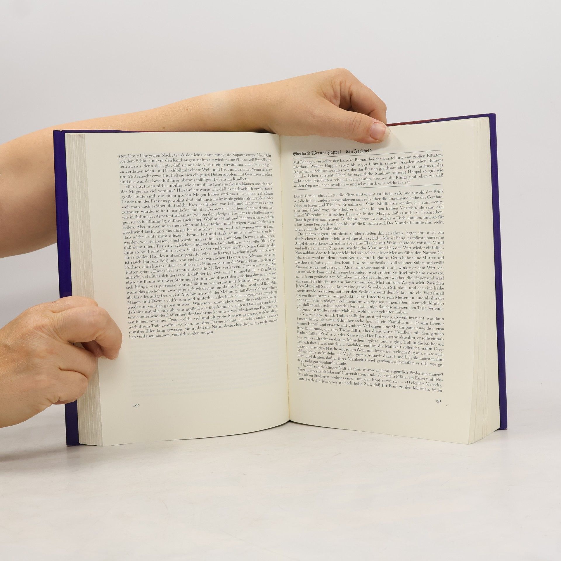 Herbert Heckmann Die Freud des Essens