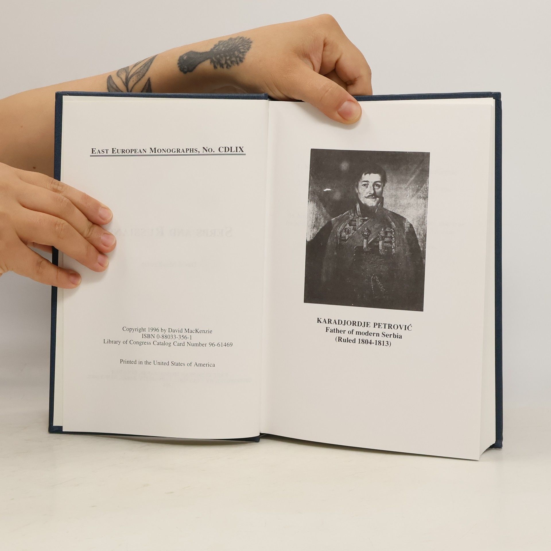 David Mackenzie Serbs and Russians