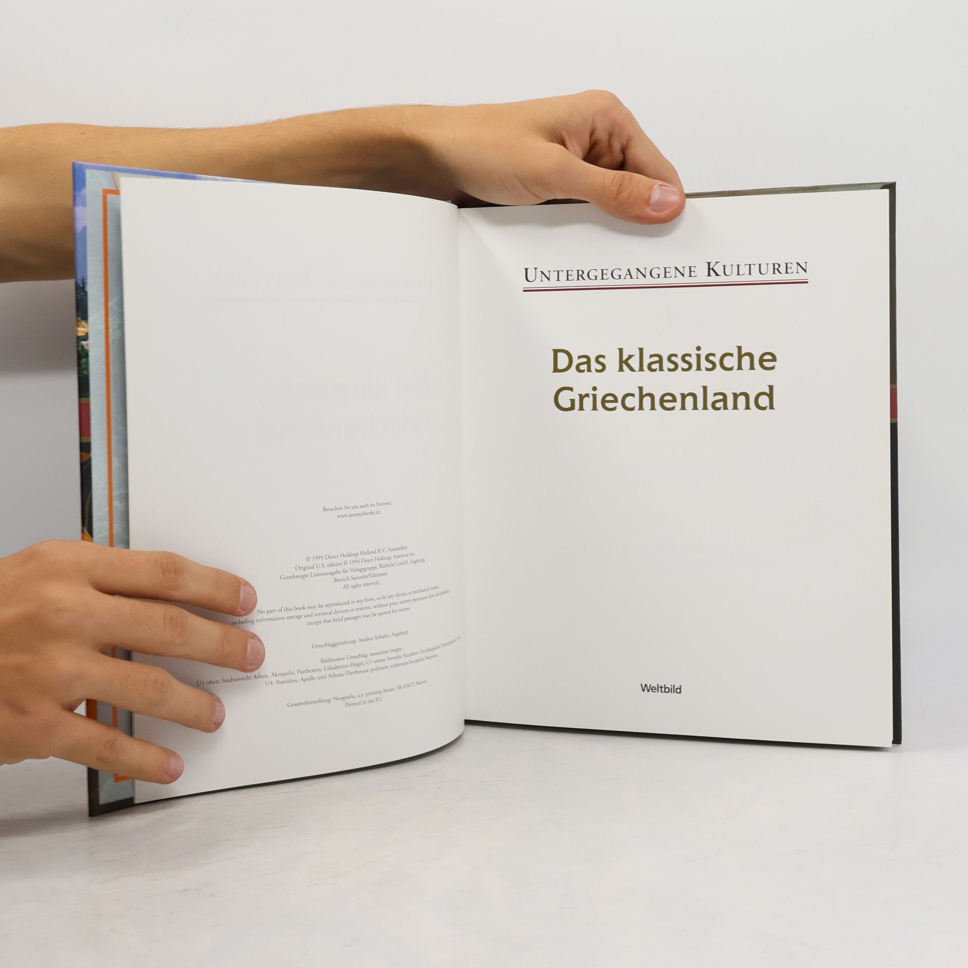 Various authors Untergegangene Kulturen. Das klassische Griechenland