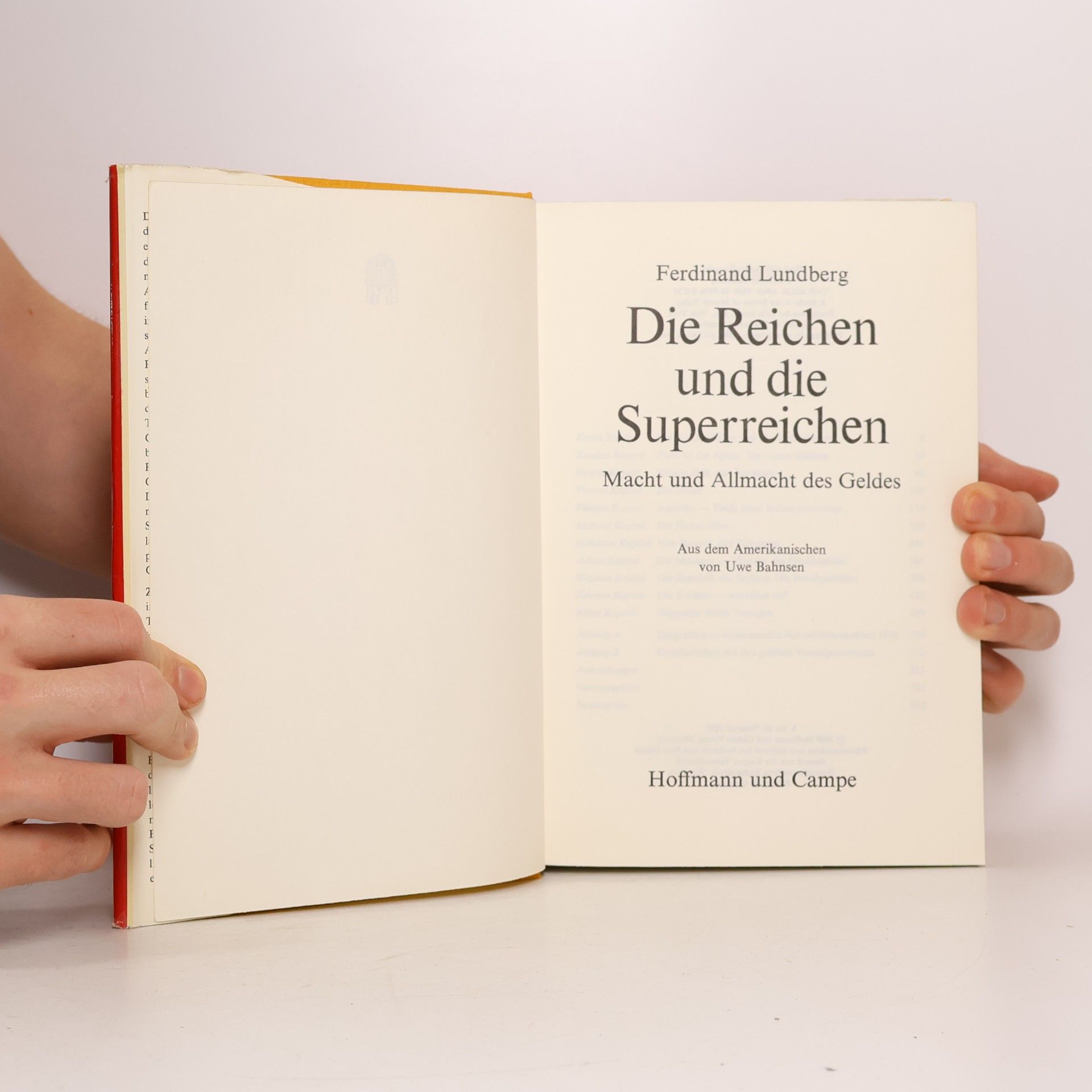 Lundberg Ferdinand Die Reichen und die Super-reichen