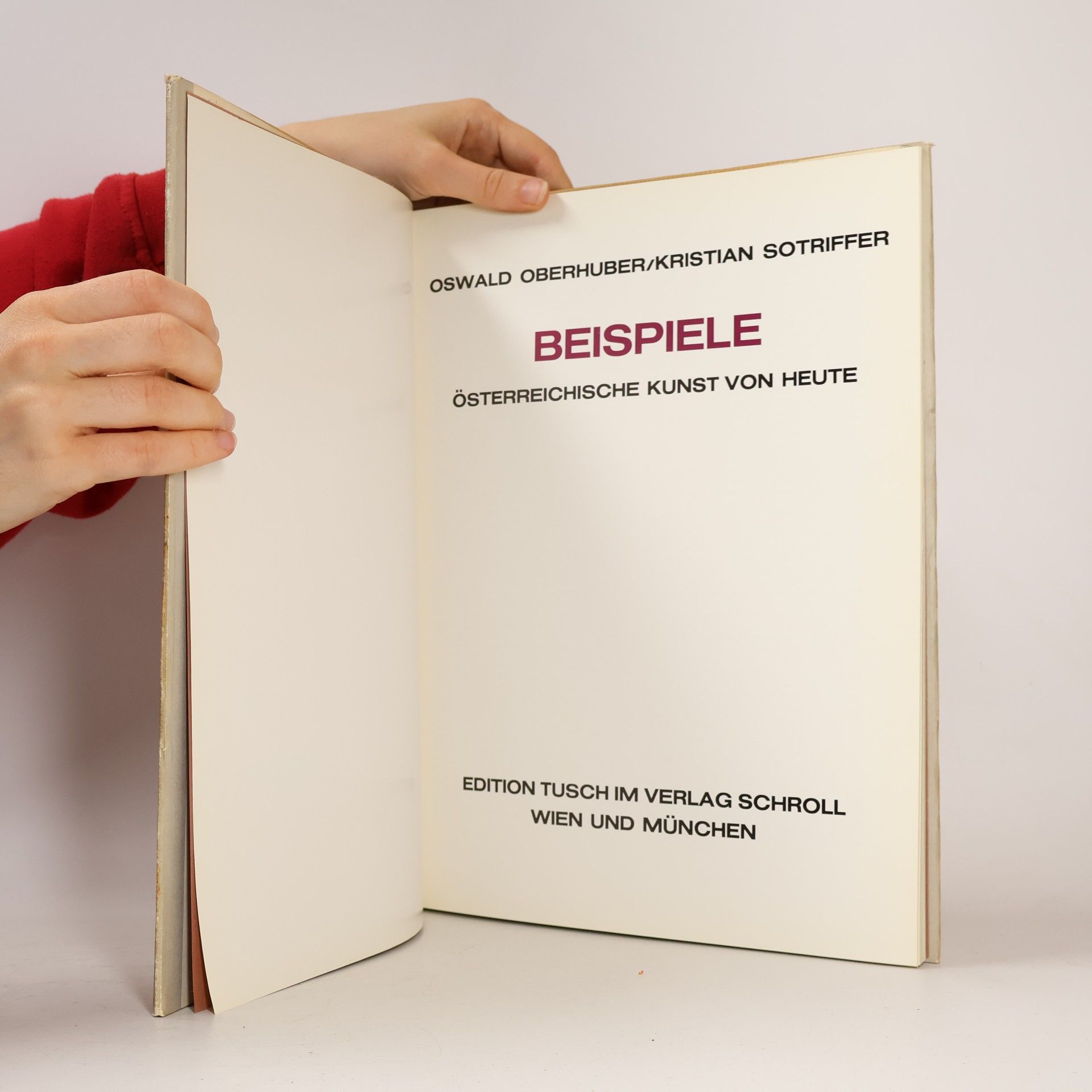 Oswald Oberhuber Beispiele