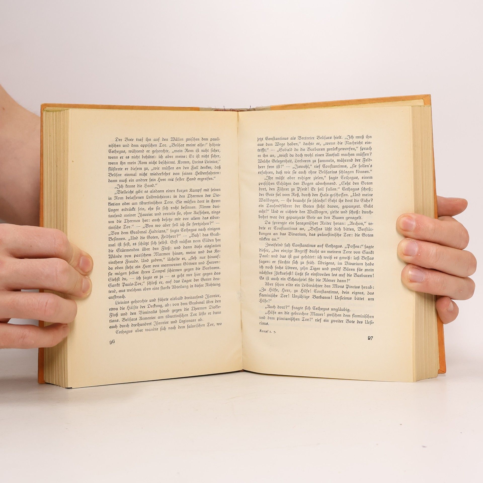Felix Dahn Ein Kampf um Rom