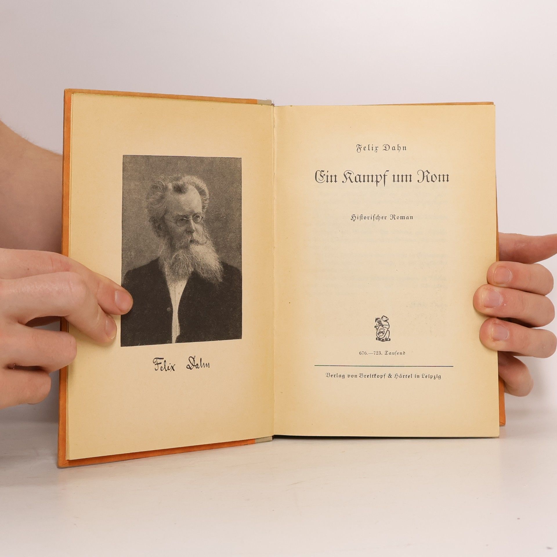 Felix Dahn Ein Kampf um Rom
