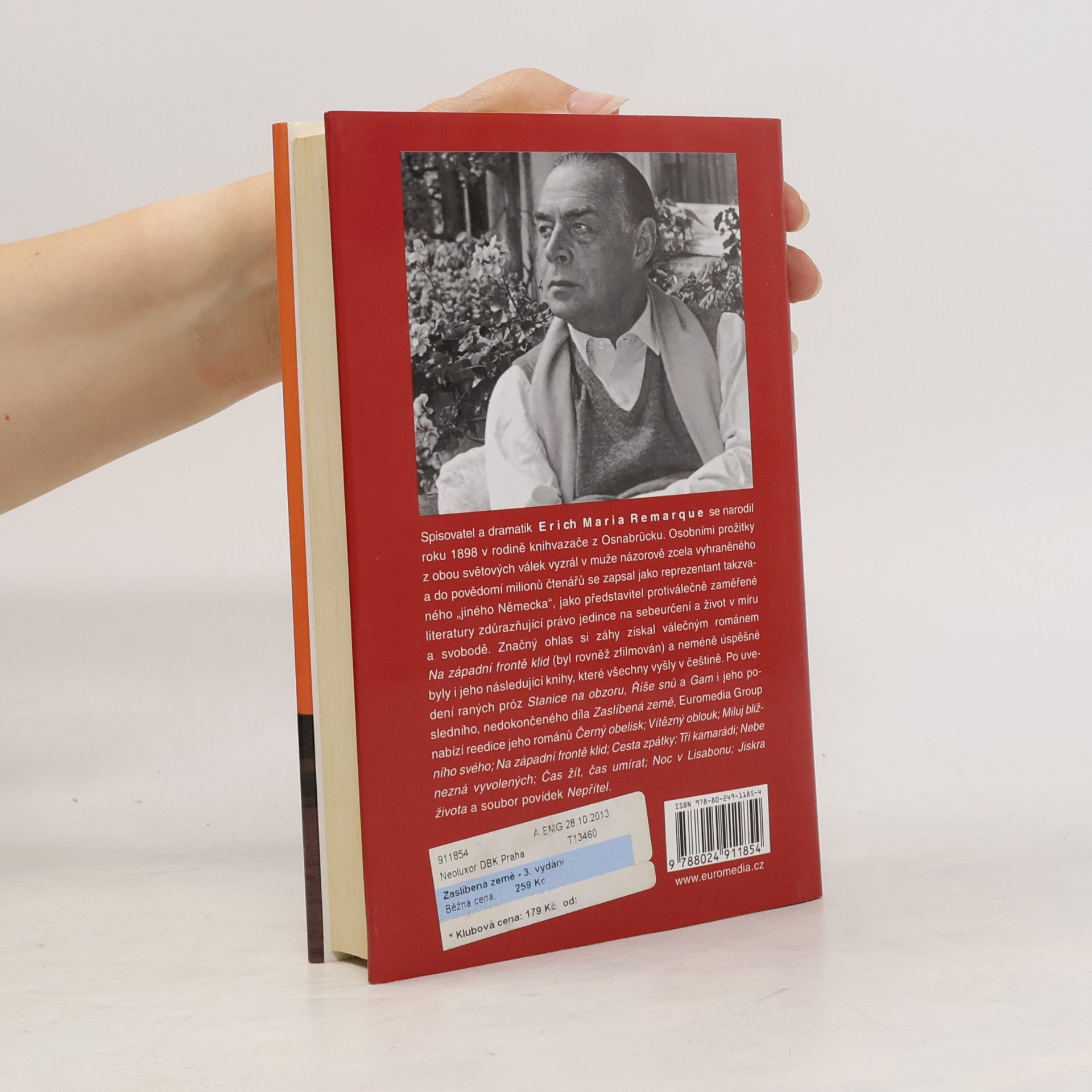 Erich Maria Remarque Zaslíbená země