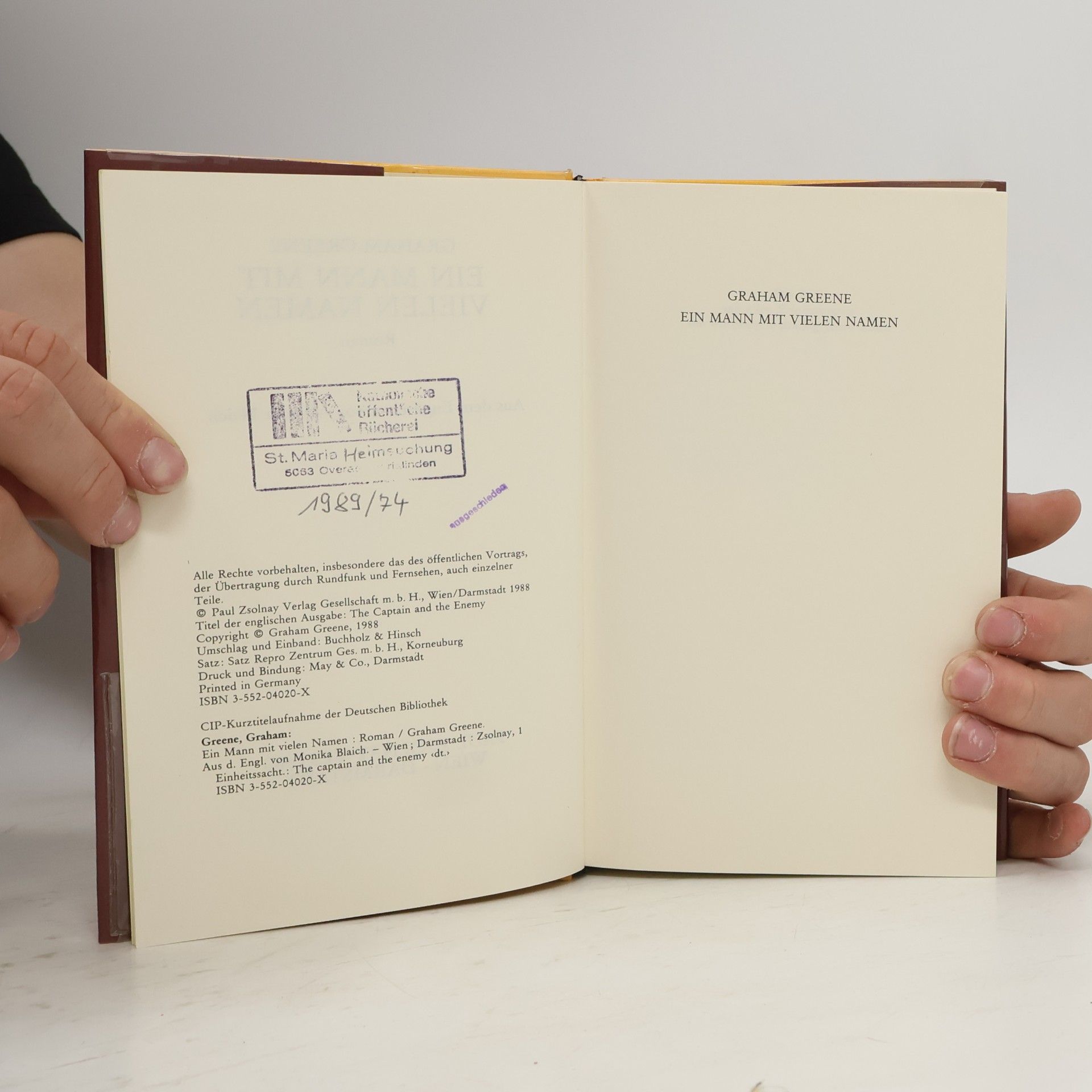 Graham Greene Ein Mann mit vielen Namen