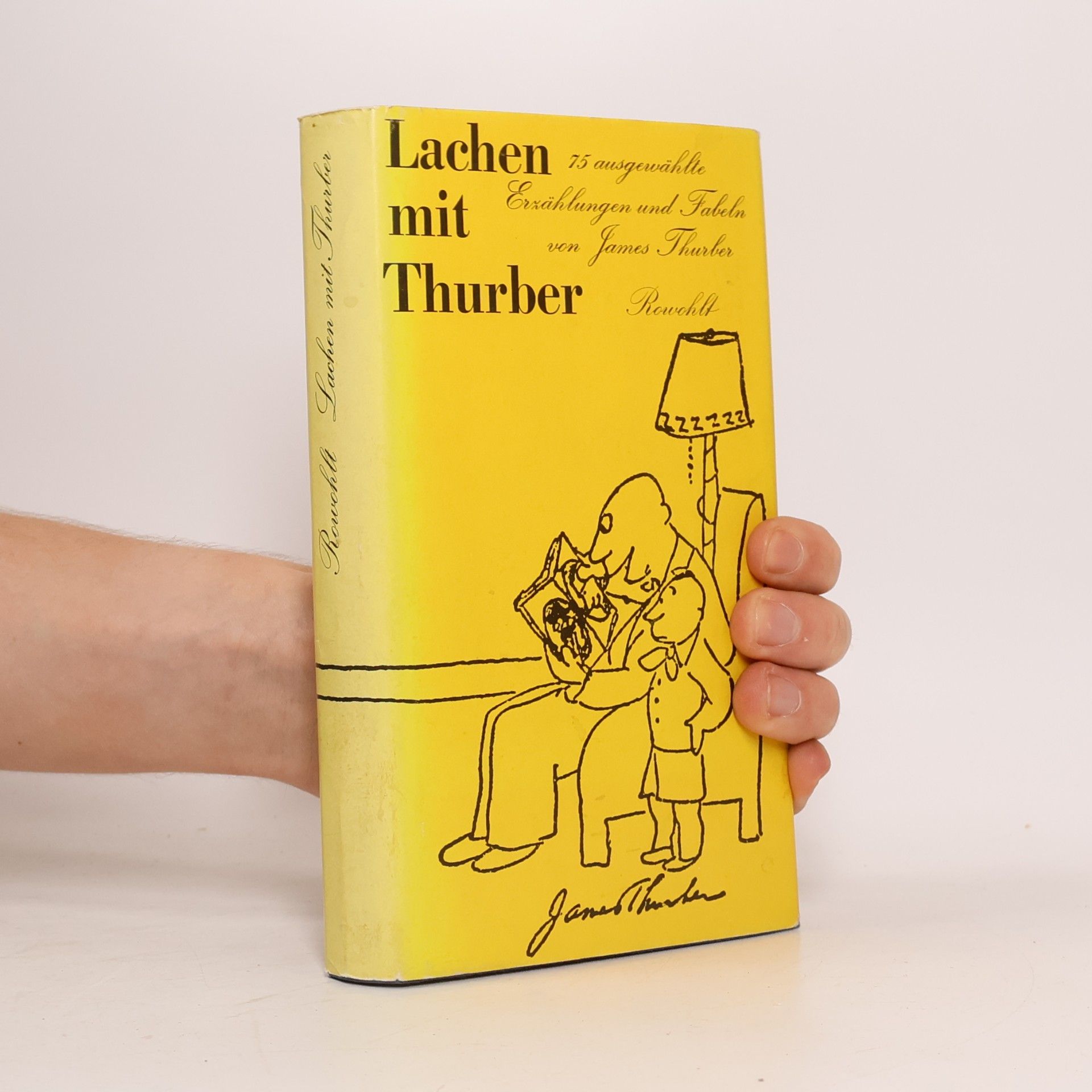 James Thurber Lachen mit Thurber