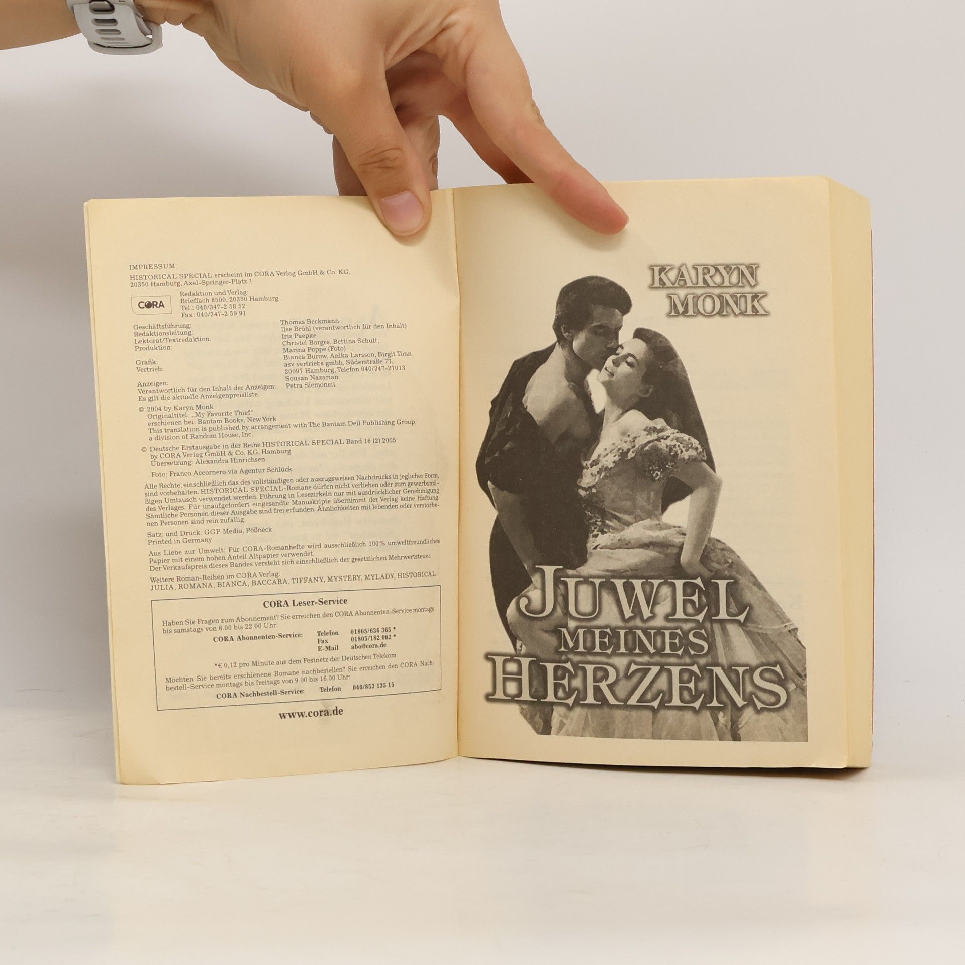 Karyn Monk Historical Special. Juwel Meines Herzens