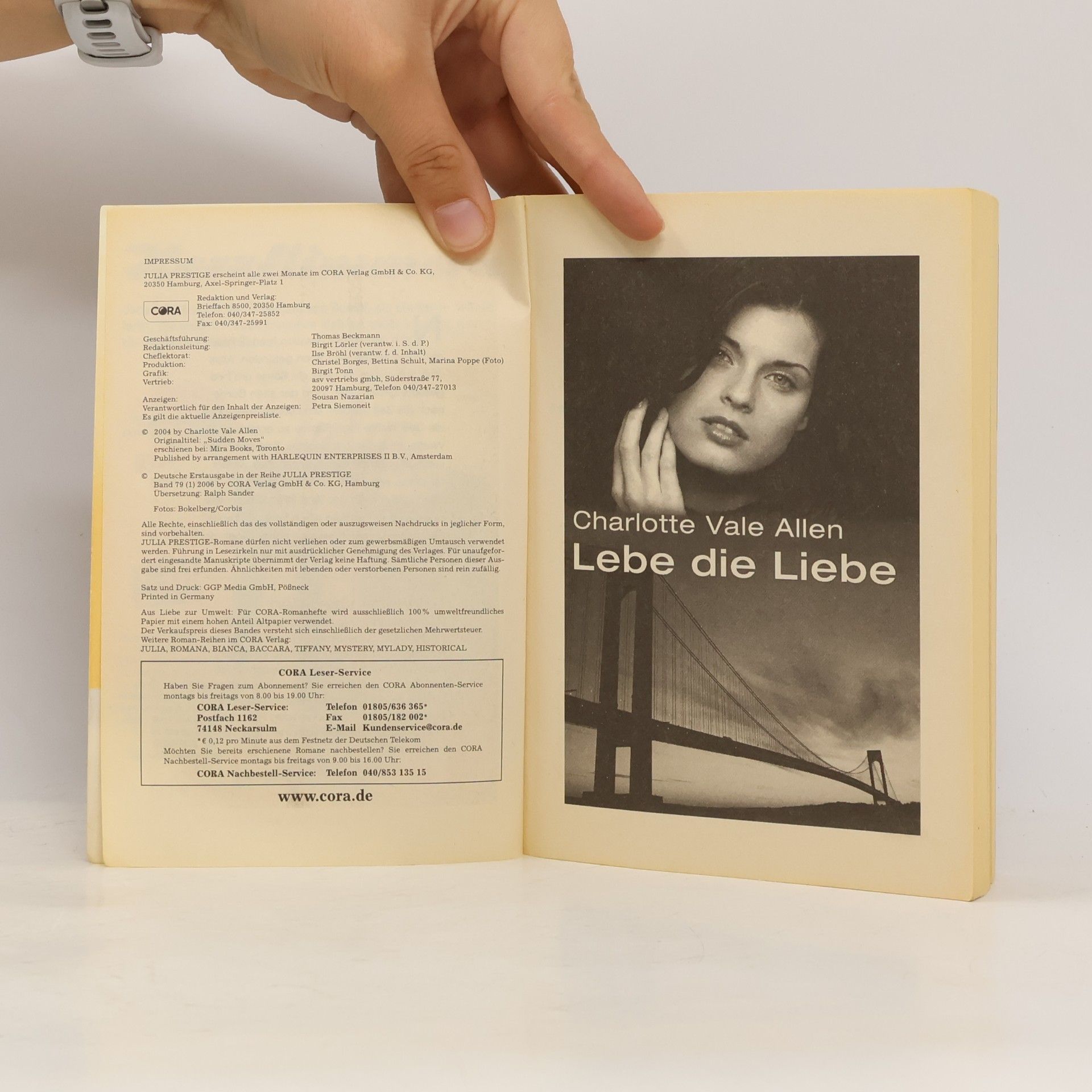 Charlotte Vale Allen Lebe die Liebe