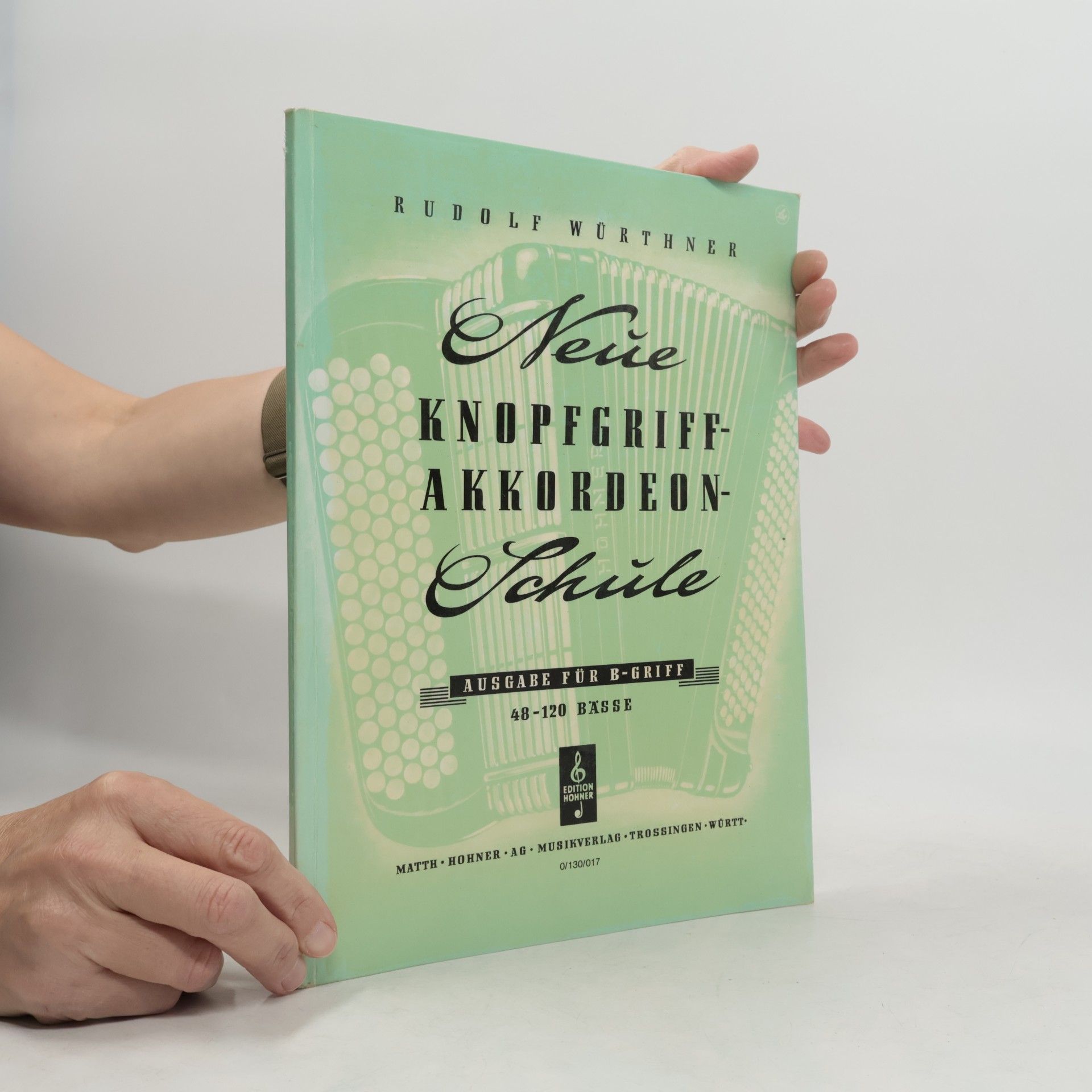Rudolf Würthner Neue Knopfgriff-Akkordeon-Schule