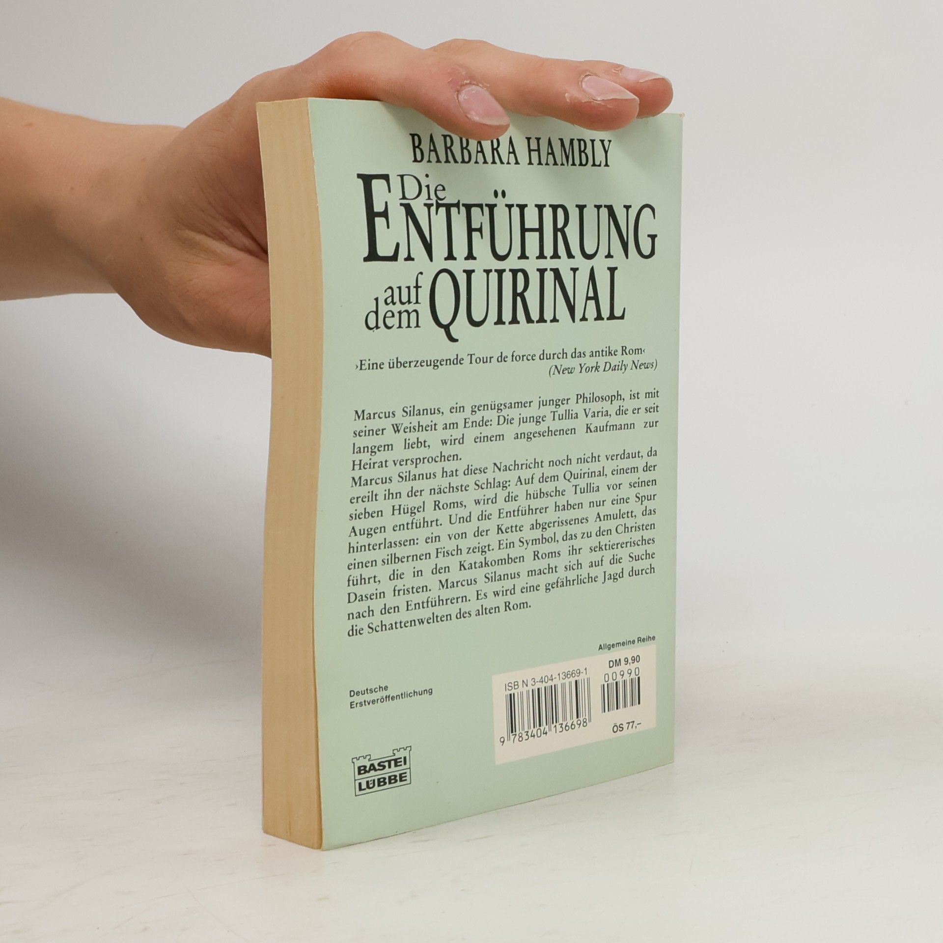 Barbara Hambly Die Entführung auf dem Quirinal