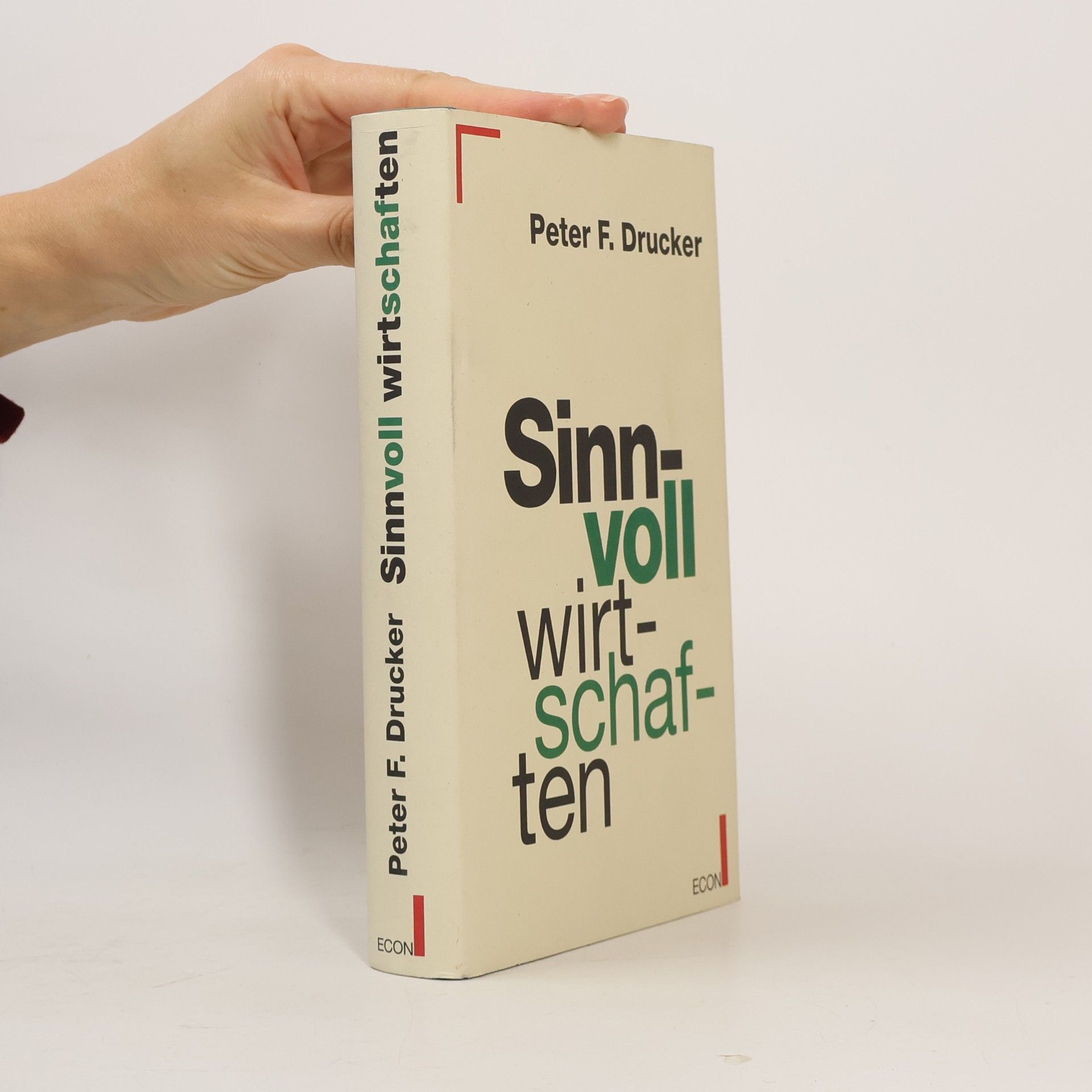 Peter Drucker Sinnvoll wirtschaften