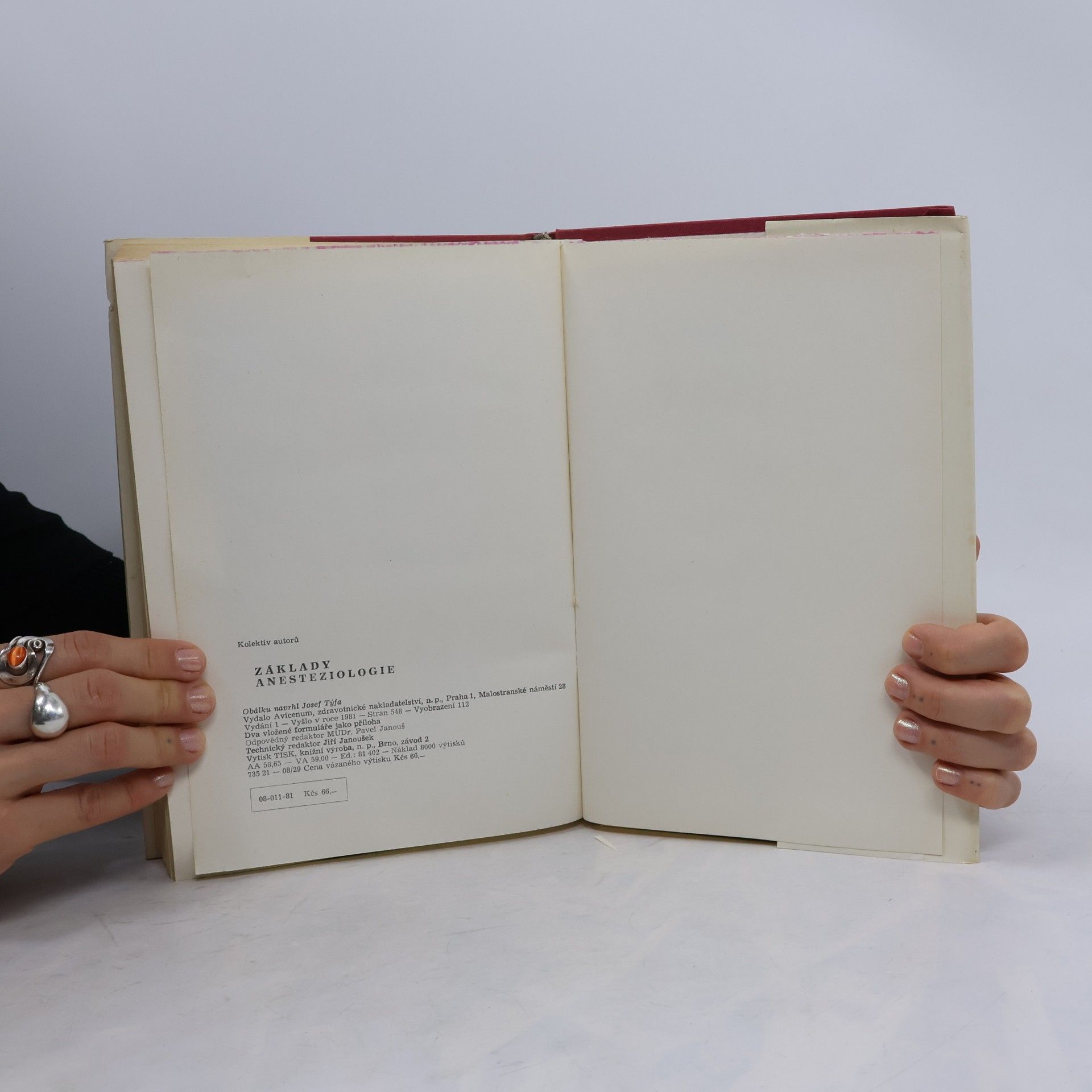 Various authors Základy anesteziologie