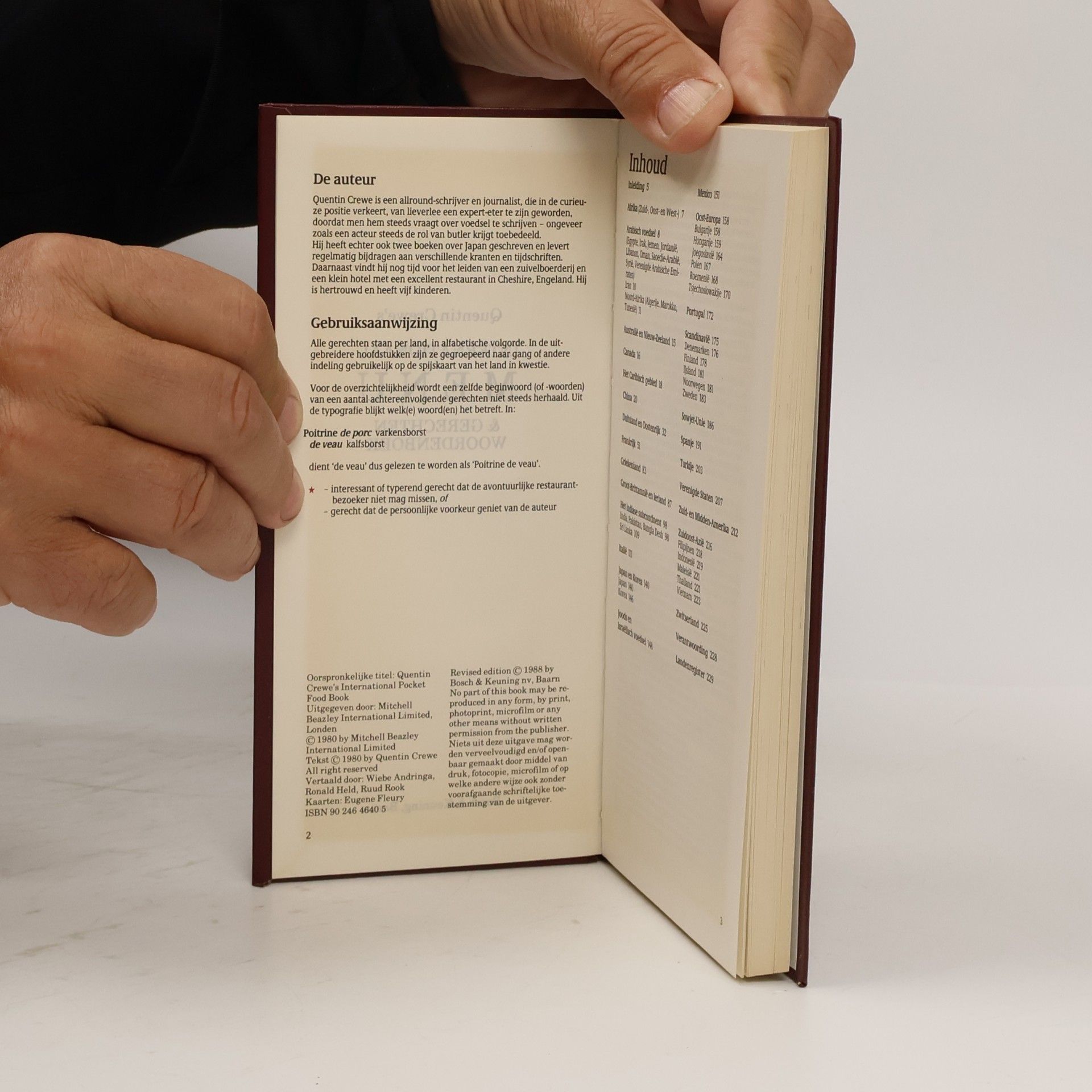 Quentin Crewe Internationaal menu & Gerechten woordenboek