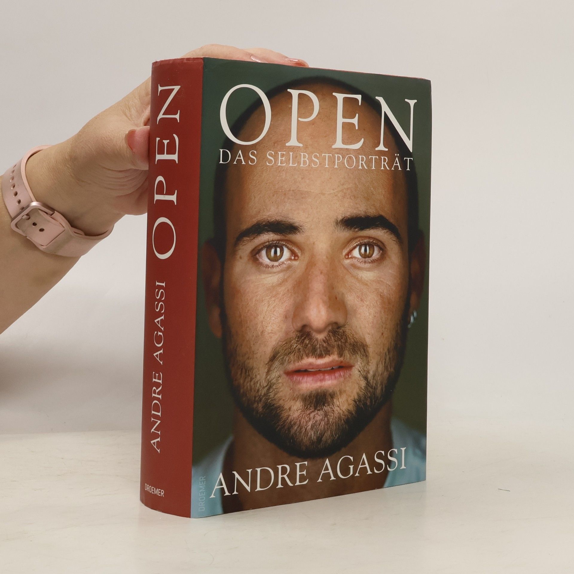 Andre Agassi Open das Selbstporträt
