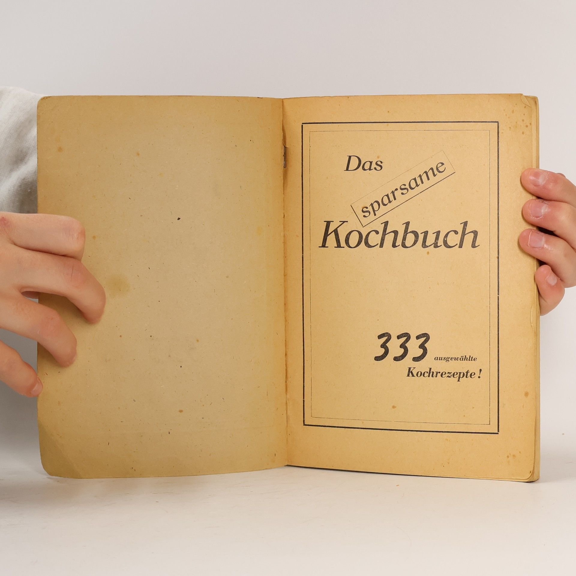 kolektiv Das sparsame Kochbuch