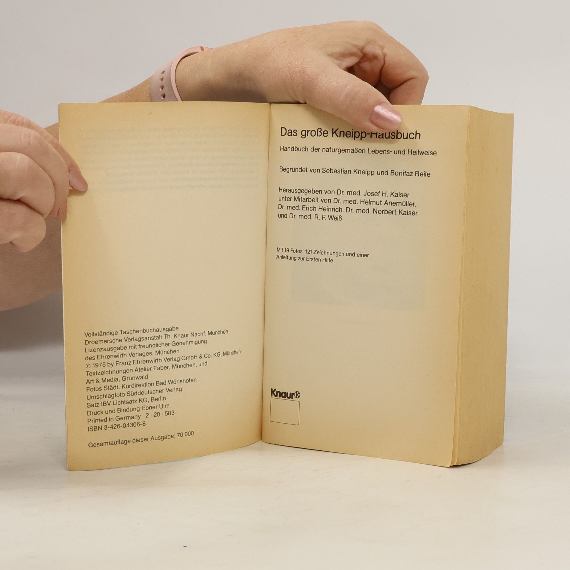 Josef H. Kaiser Das grosse Kneipp-Hausbuch