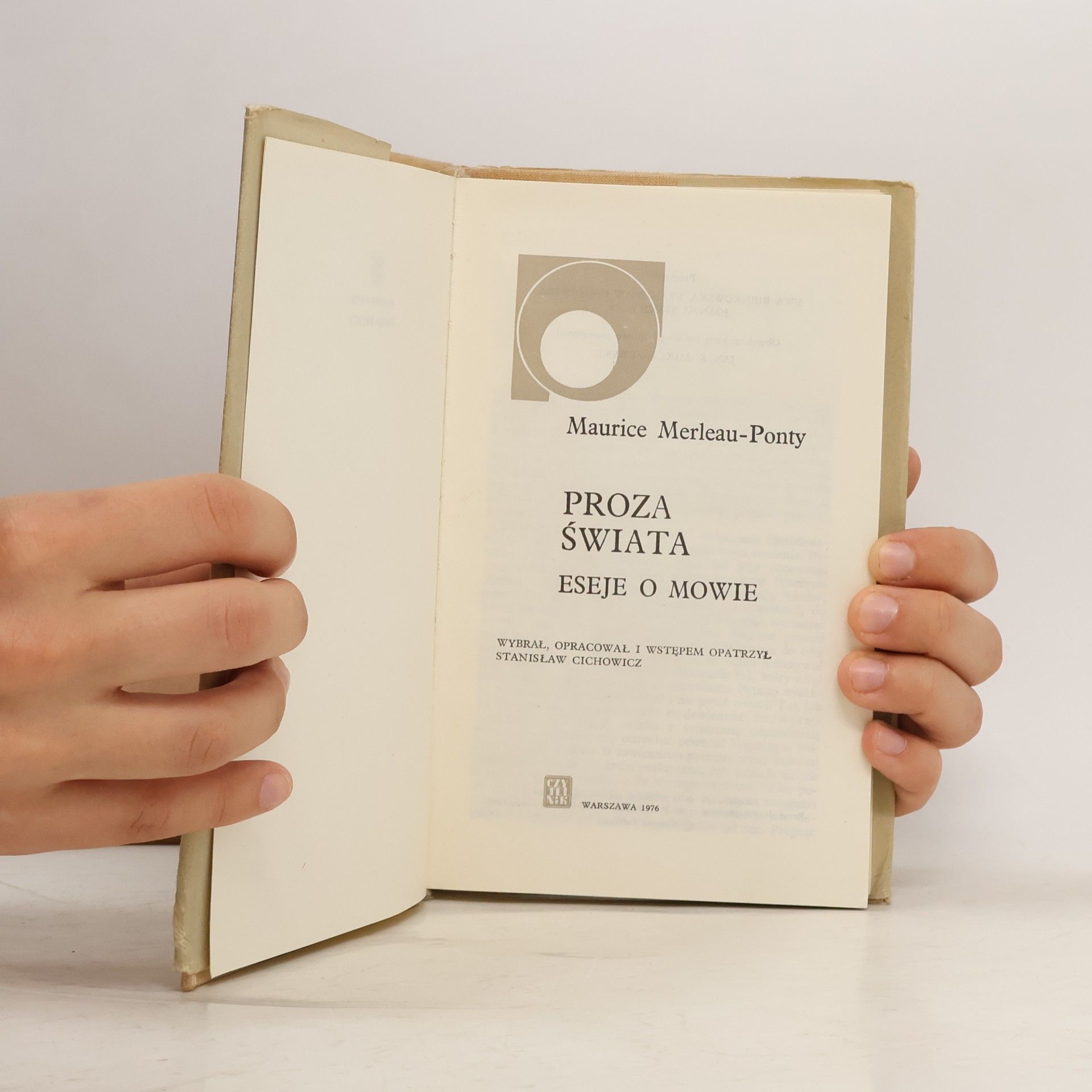 Maurice Merleau-Ponty Proza świata