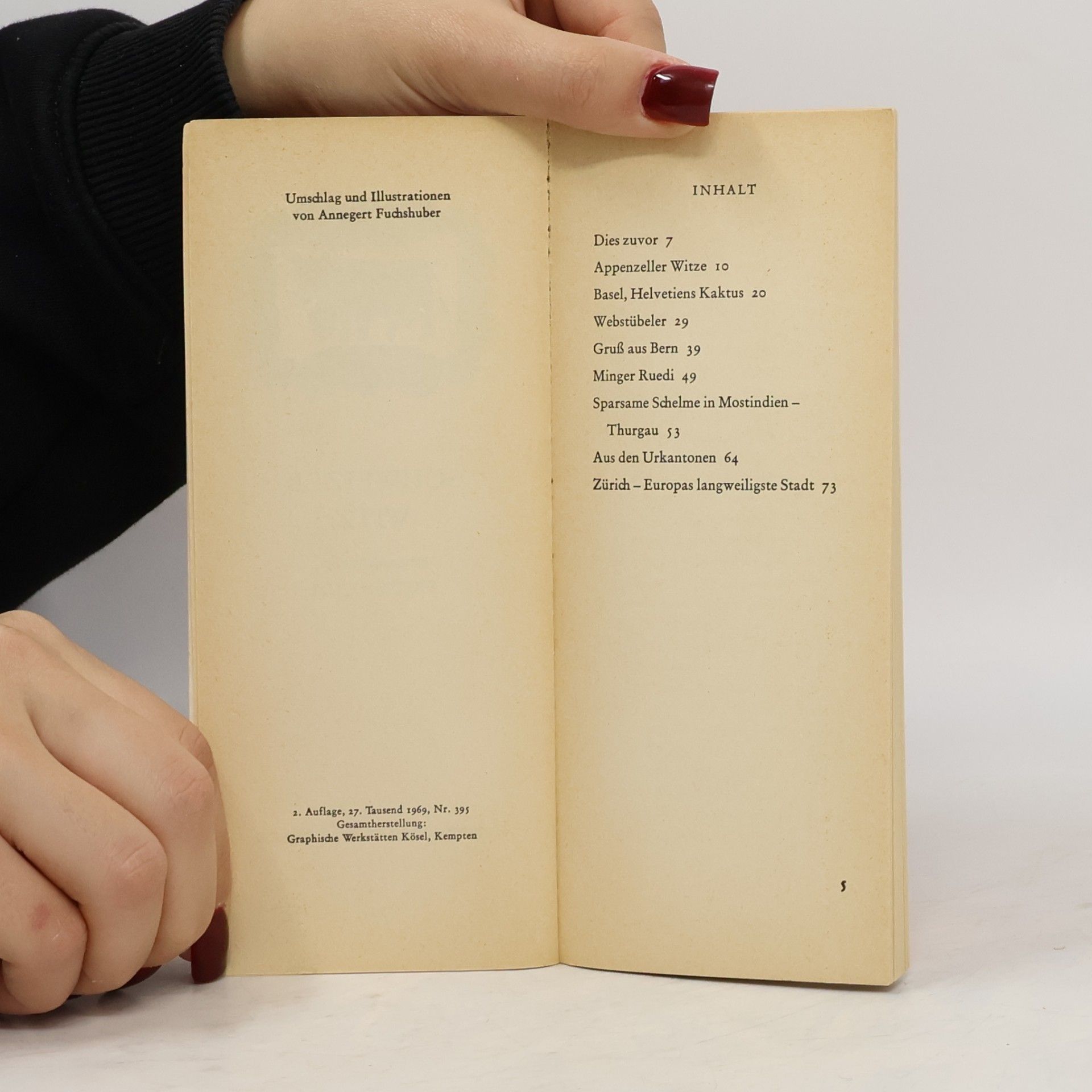 Fritz Herdi Schweizer Witz