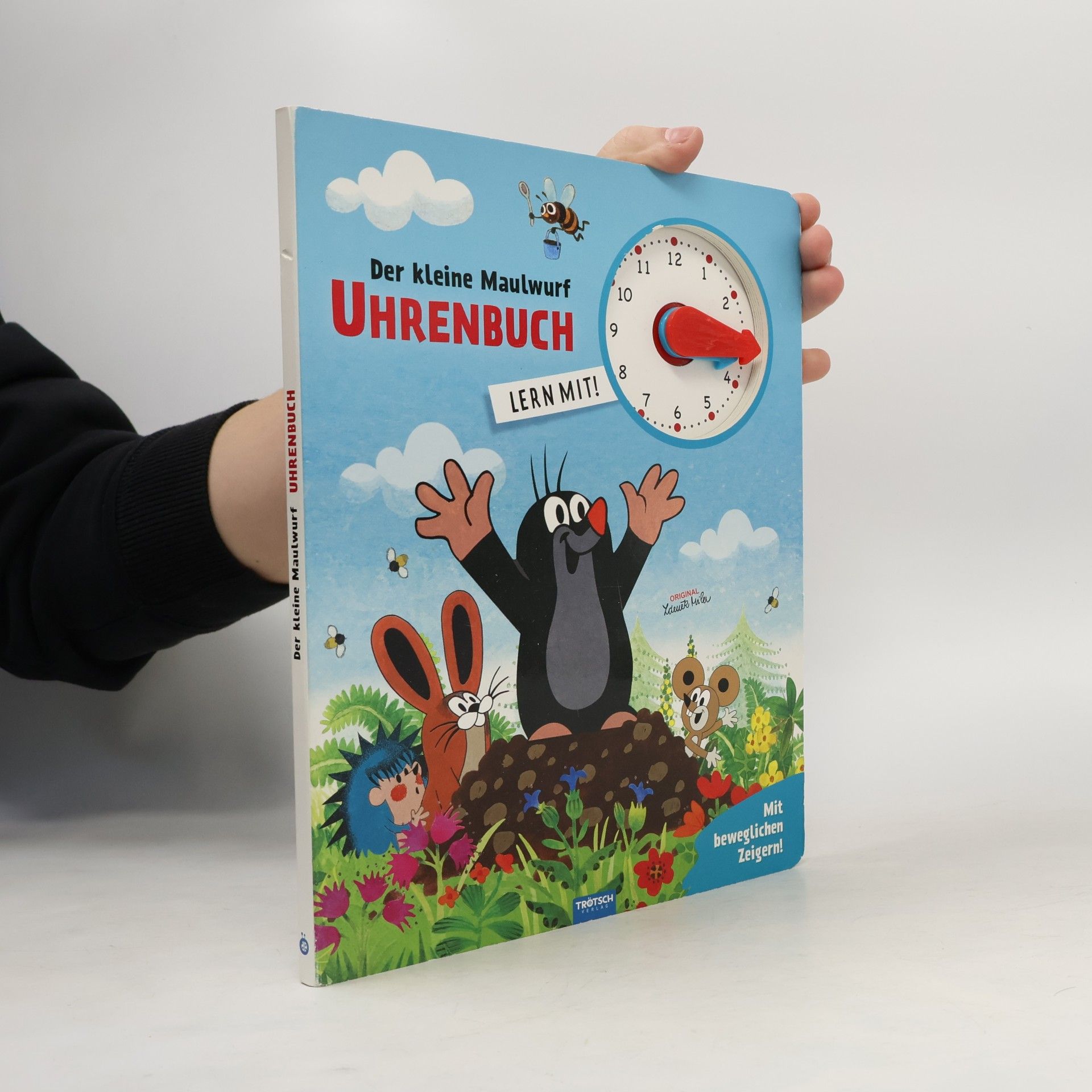 Autorenkollektiv Trötsch Der kleine Maulwurf Uhrenbuch. Entdeckerbuch Beschäftigungsbuch Spielbuch Lernbuch