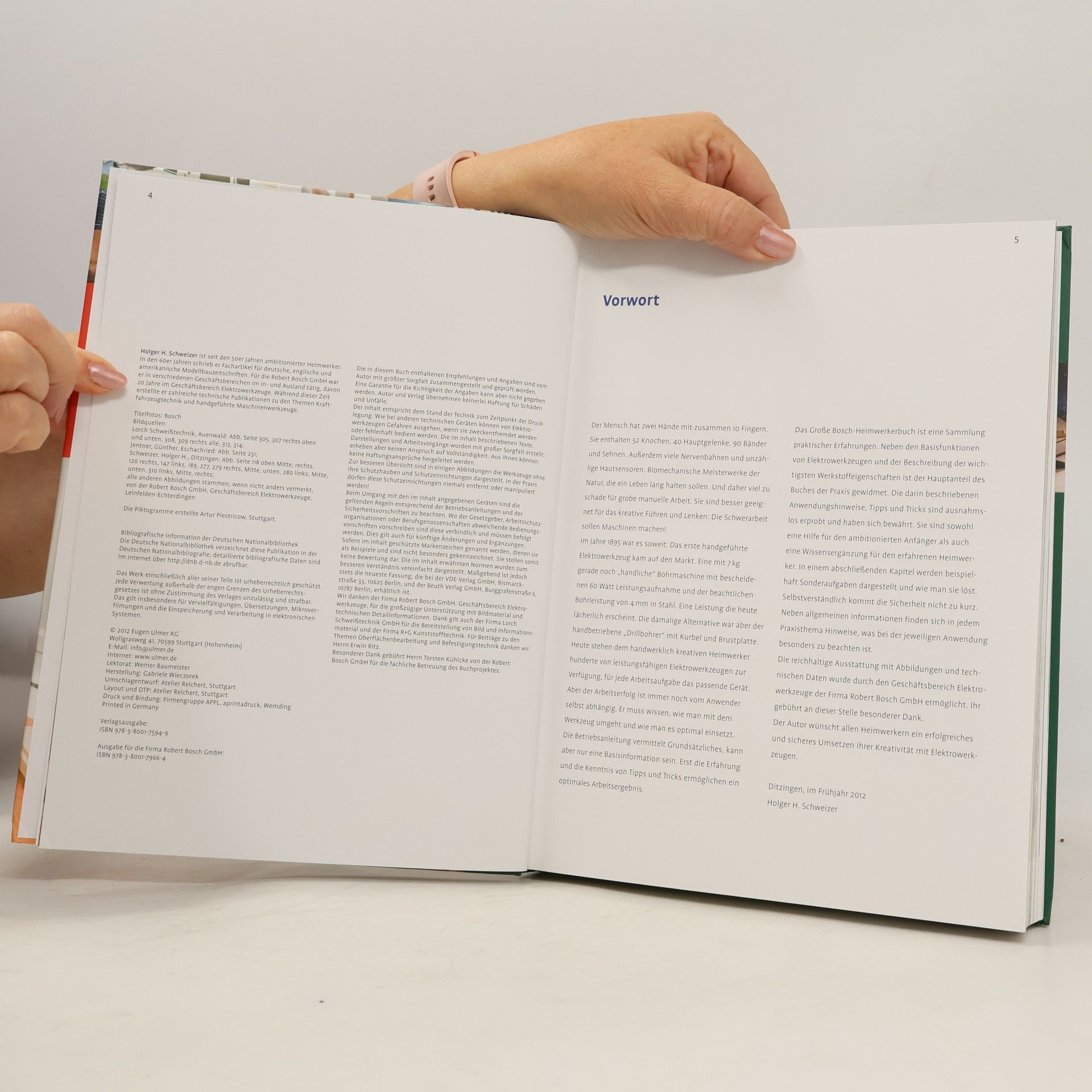 Holger H. Schweizel Das große Heimwerkerbuch