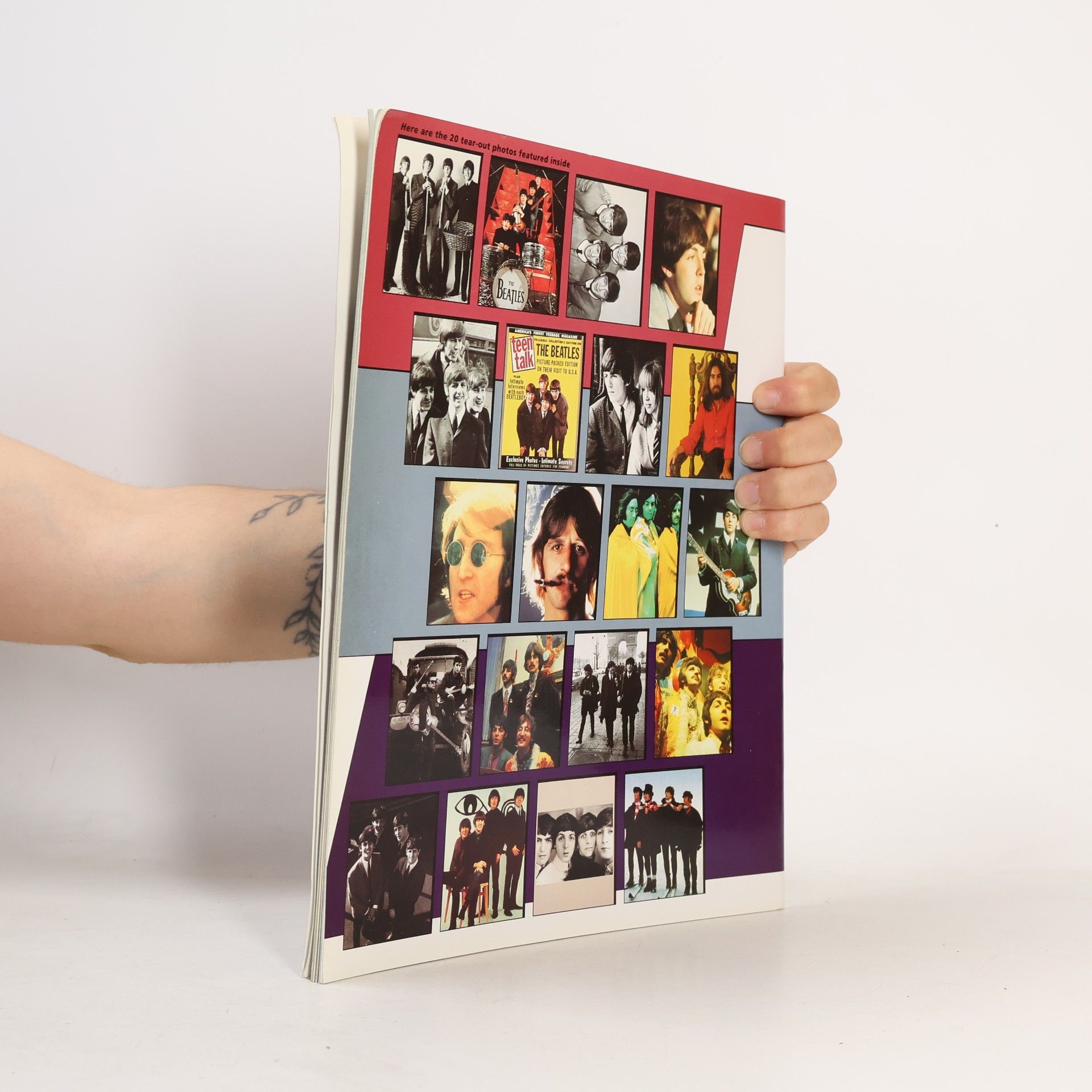 Various authors The Beatles : a tear-out photo book