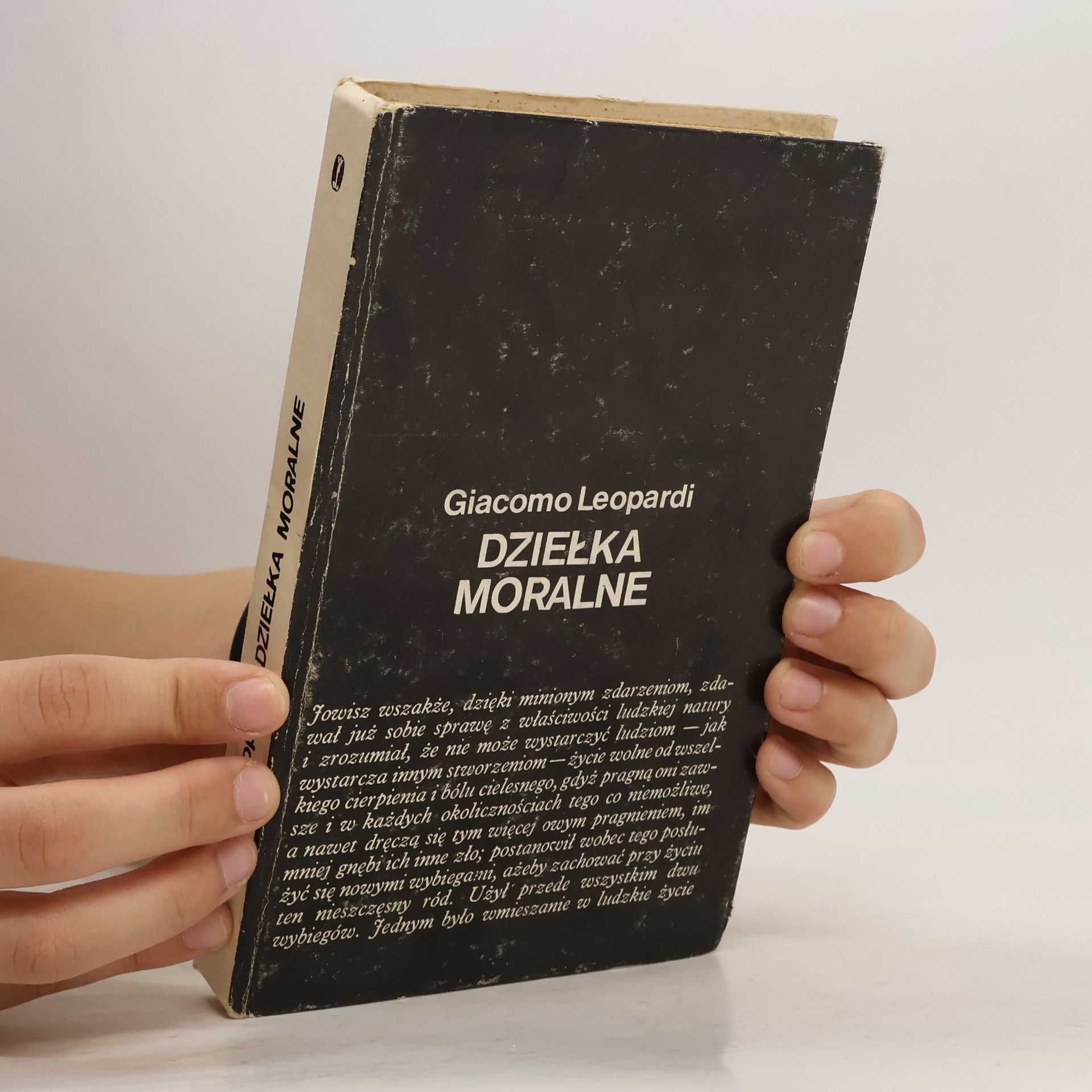 Giacomo Leopardi Dziełka moralne