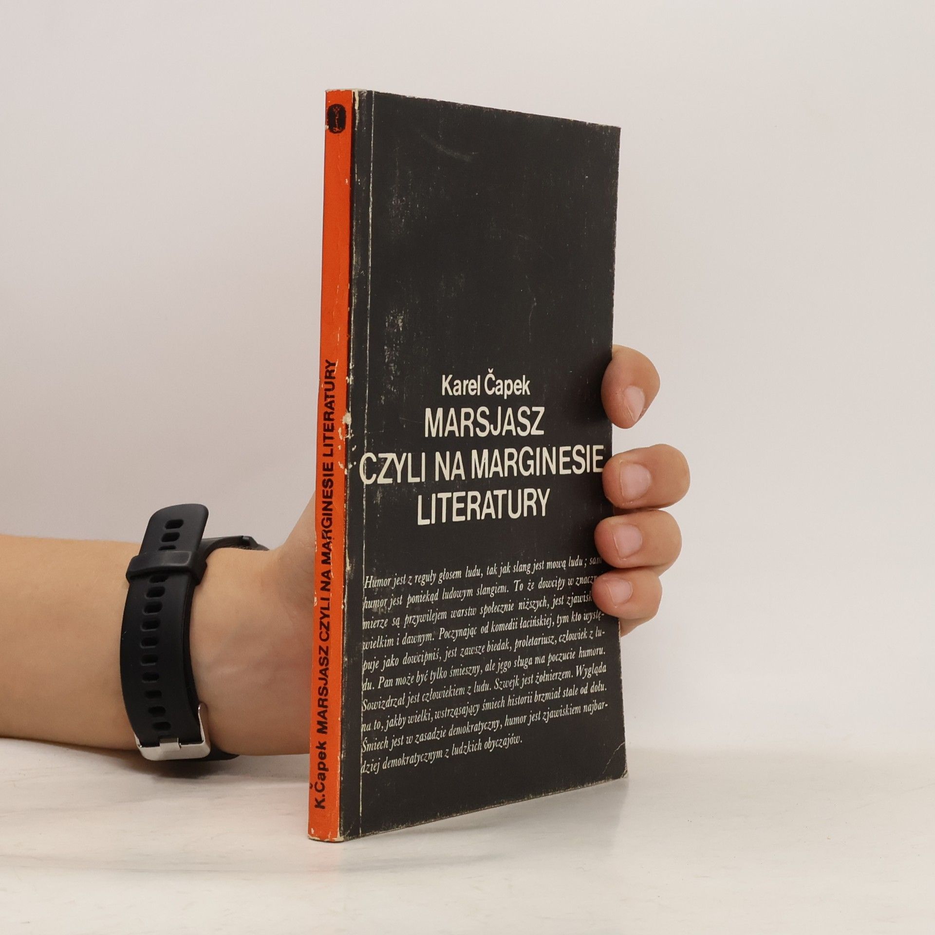 Karel Čapek Marsjasz, czyli na marginesie literatury