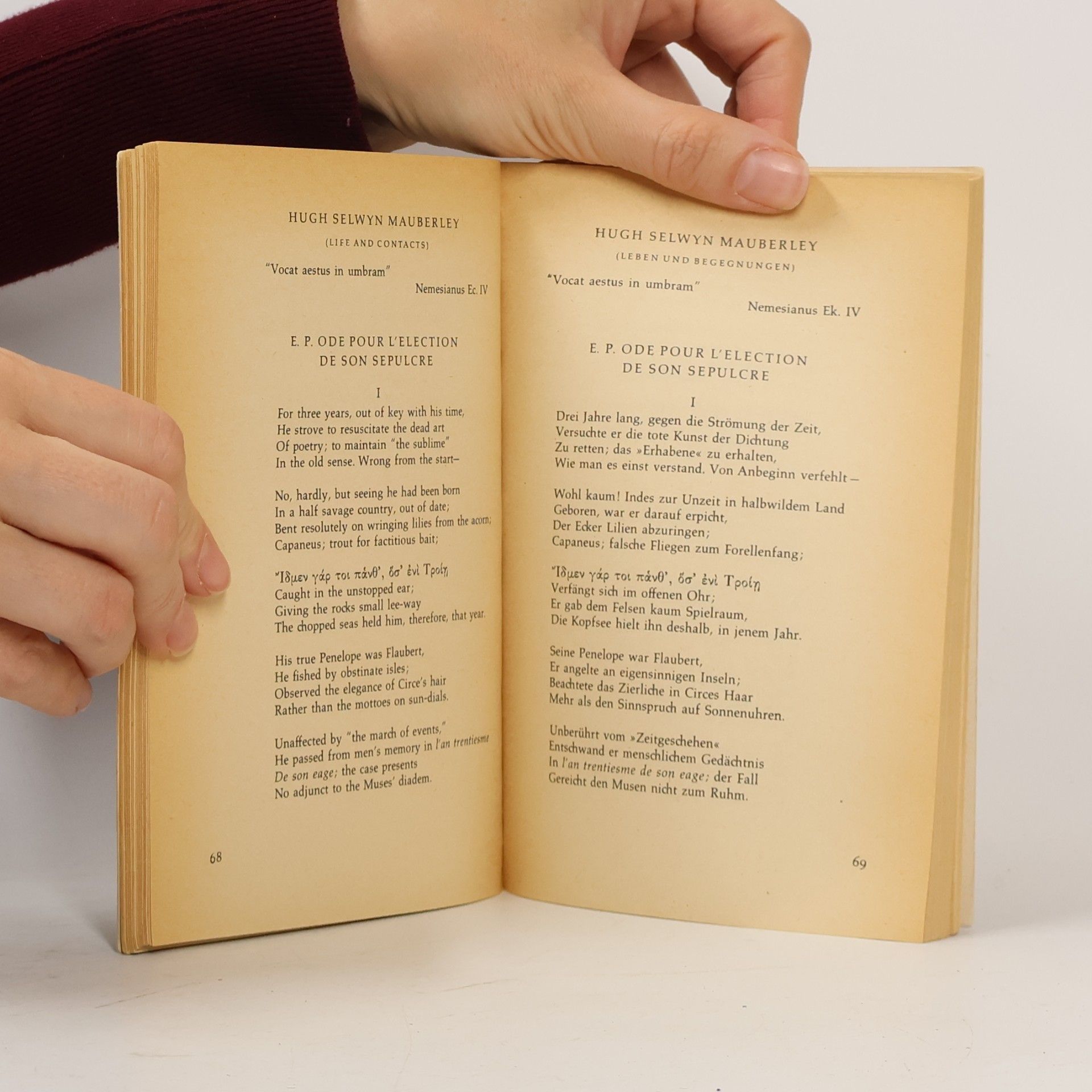 Ezra Pound Dichtung und Prosa