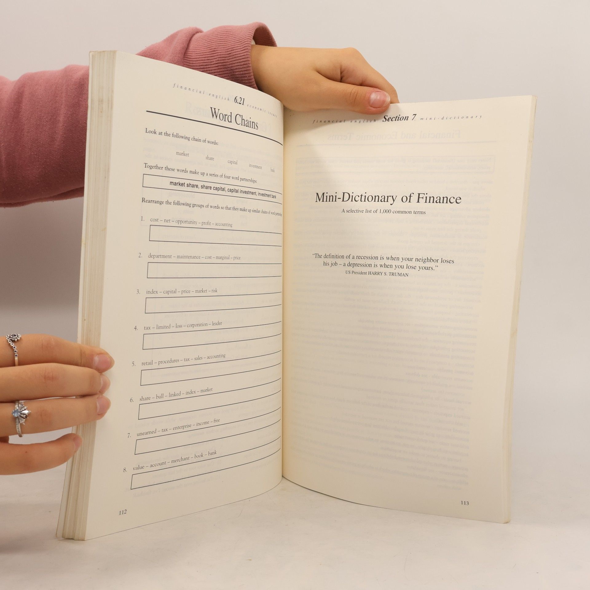 Ian MacKenzie Financial English with mini-dictionary of finance