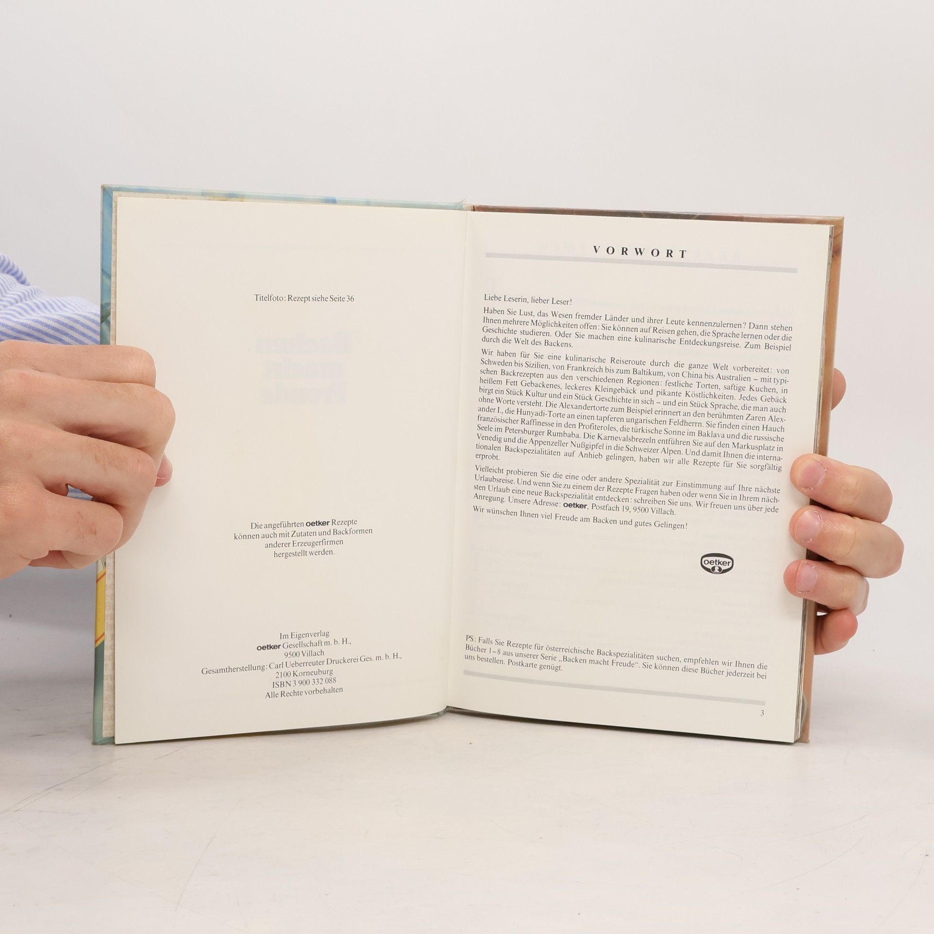 Various authors Backen macht Freude