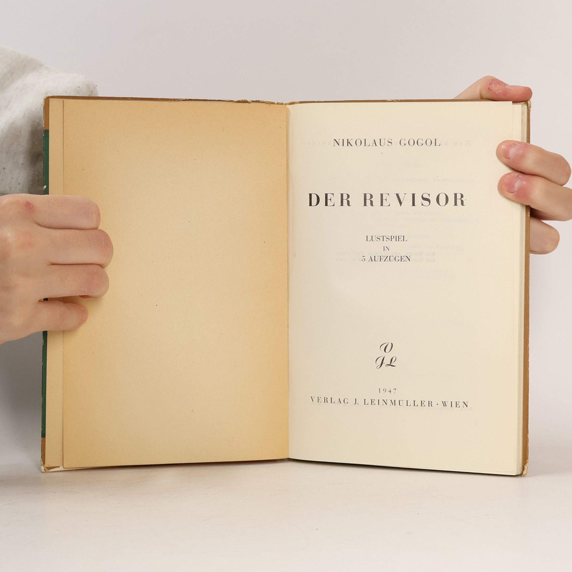 Nikolai Wassiljewitsch Gogol Der Revisor