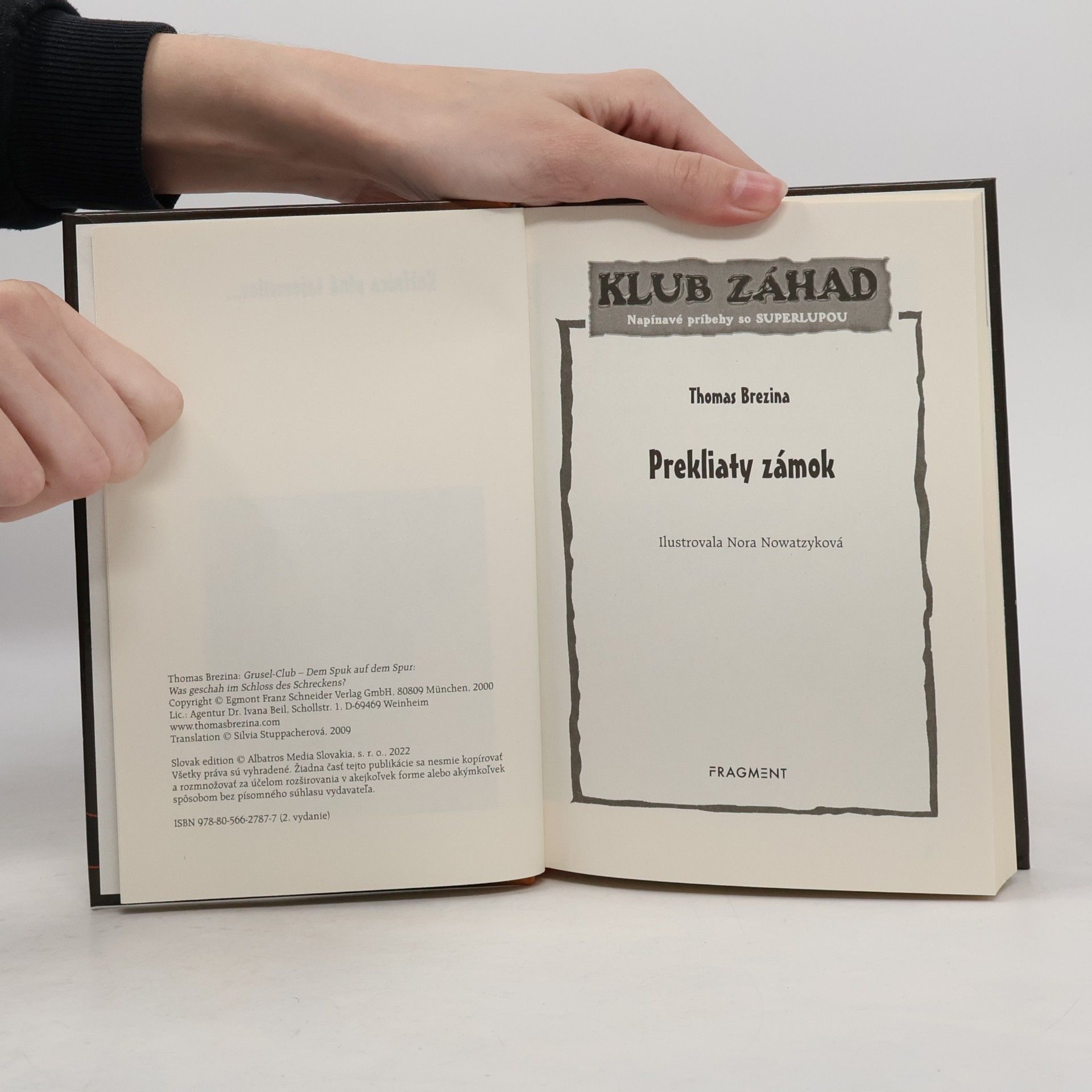 Thomas Brezina Klub záhad. Prekliaty zámok
