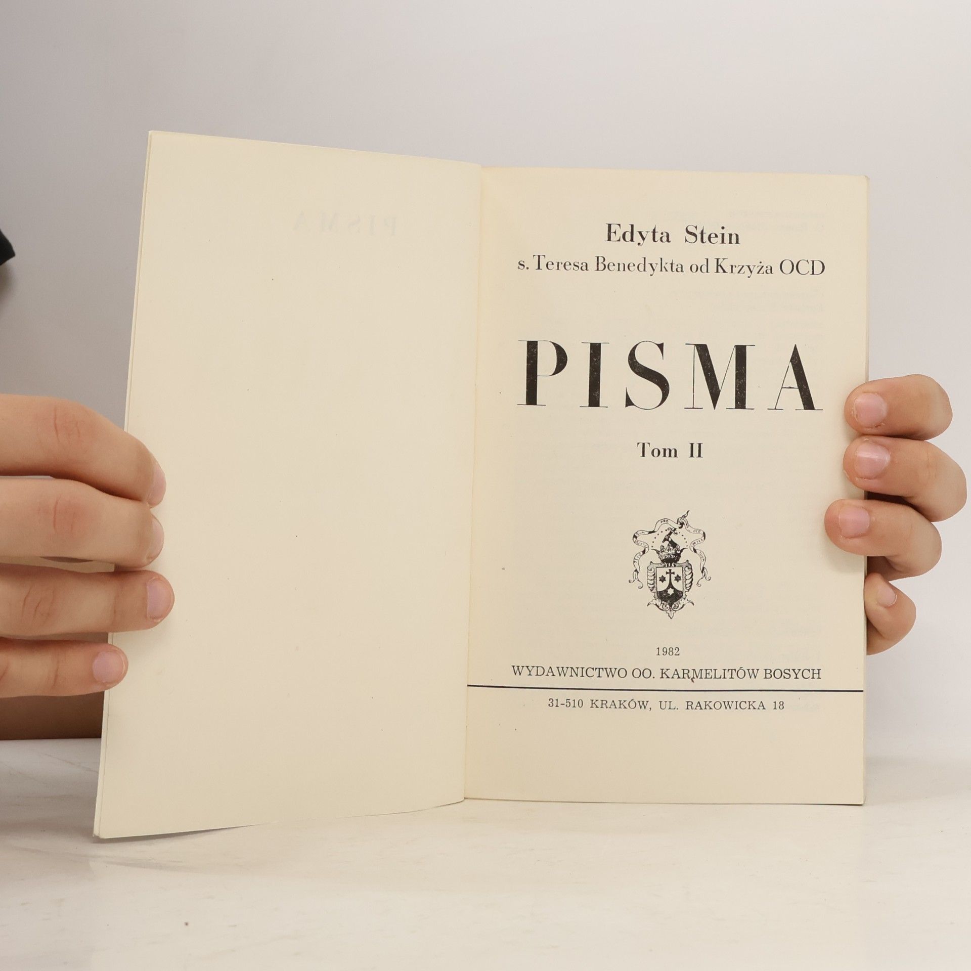 Edyta Stein Pisma II