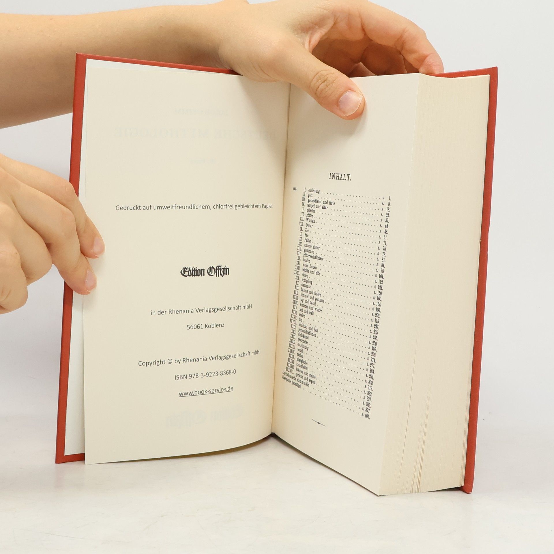 Jacob Grimm Deutsche Mythologie I.-III.